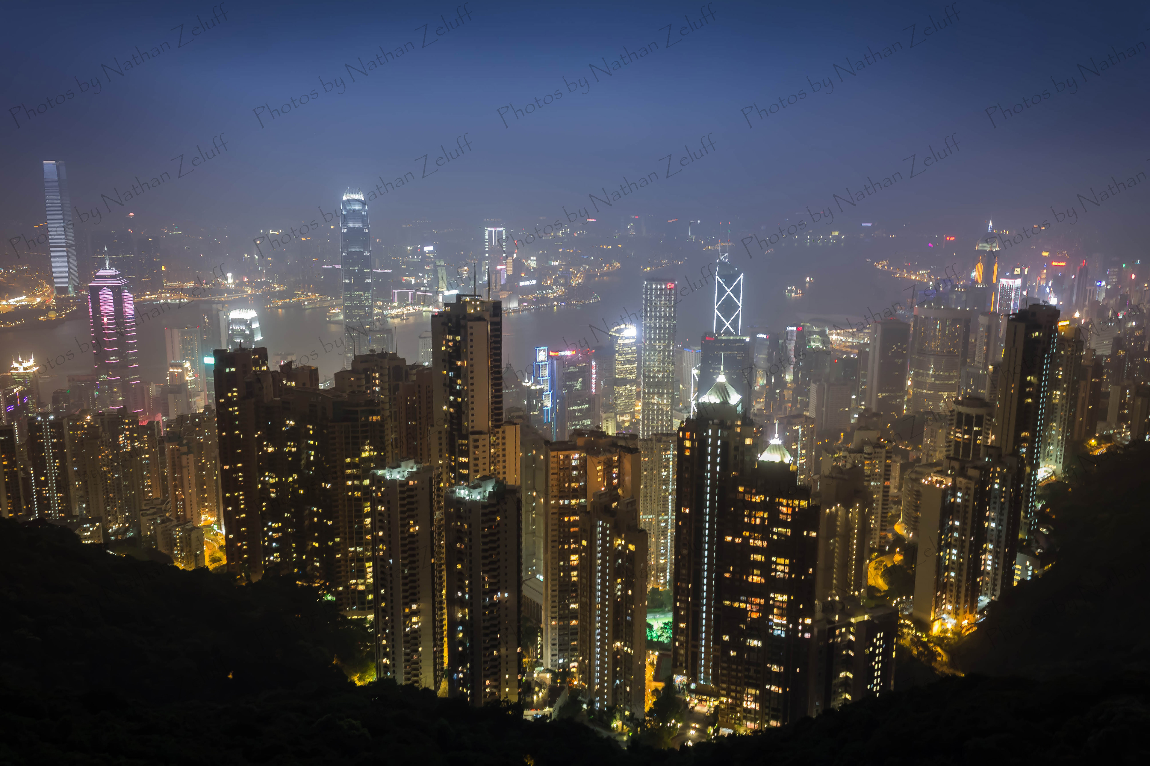 Lights of Victoria Harbor (Hong Kong)