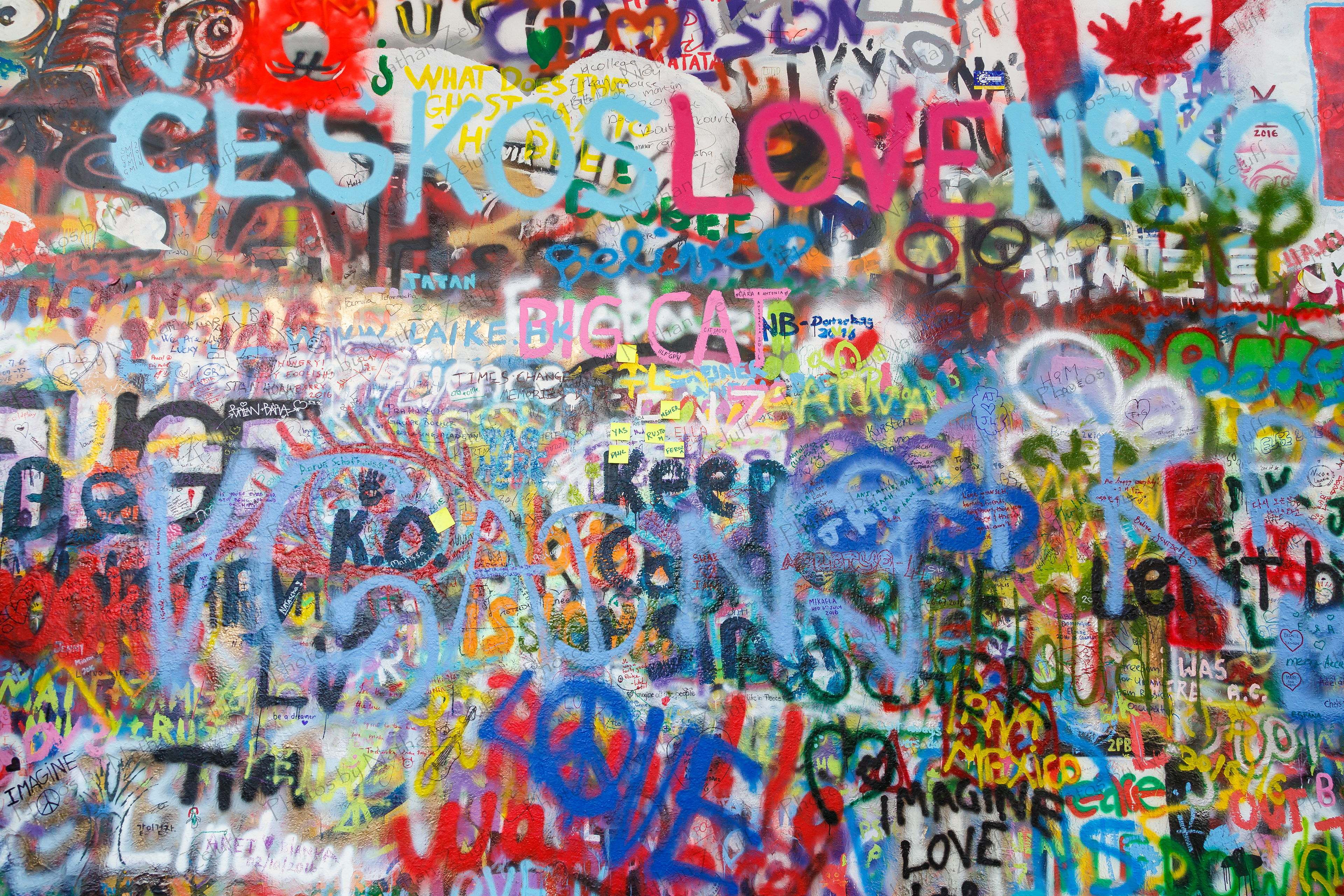 Lennon Wall (Prague, Czech Republic)