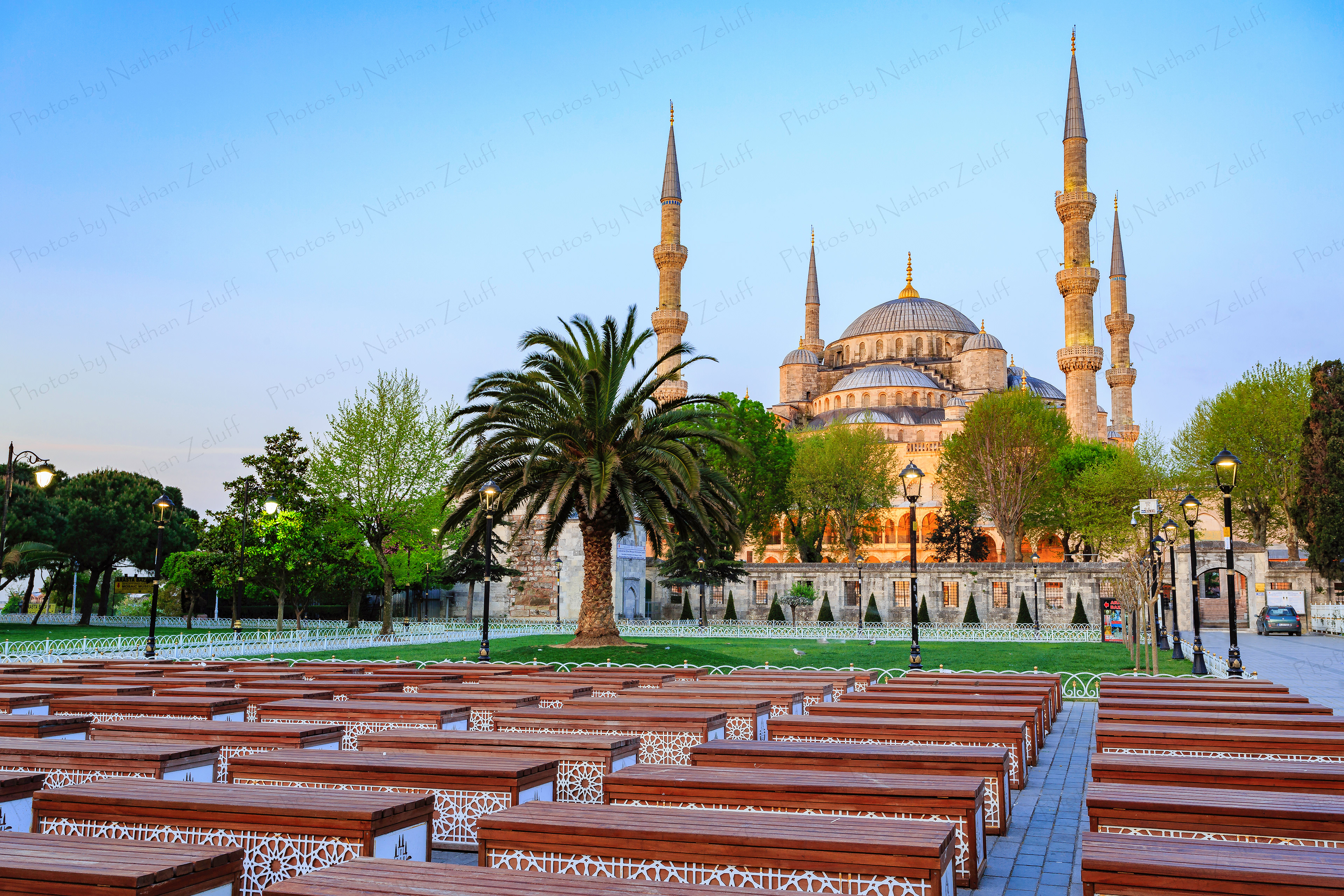 Dawn in Istanbul (Istanbul, Turkey)