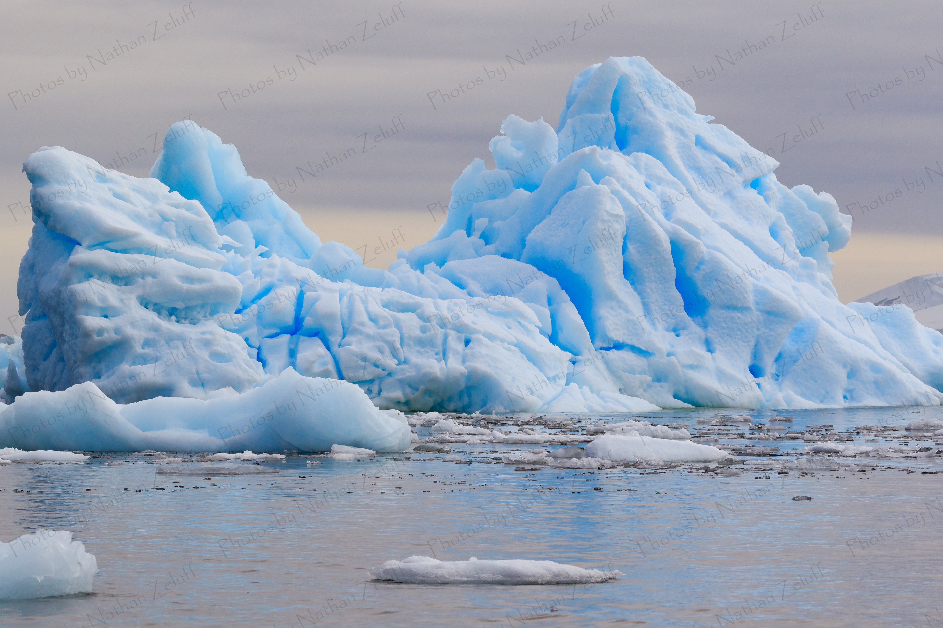 Unique Iceberg Formation (Antarctica)