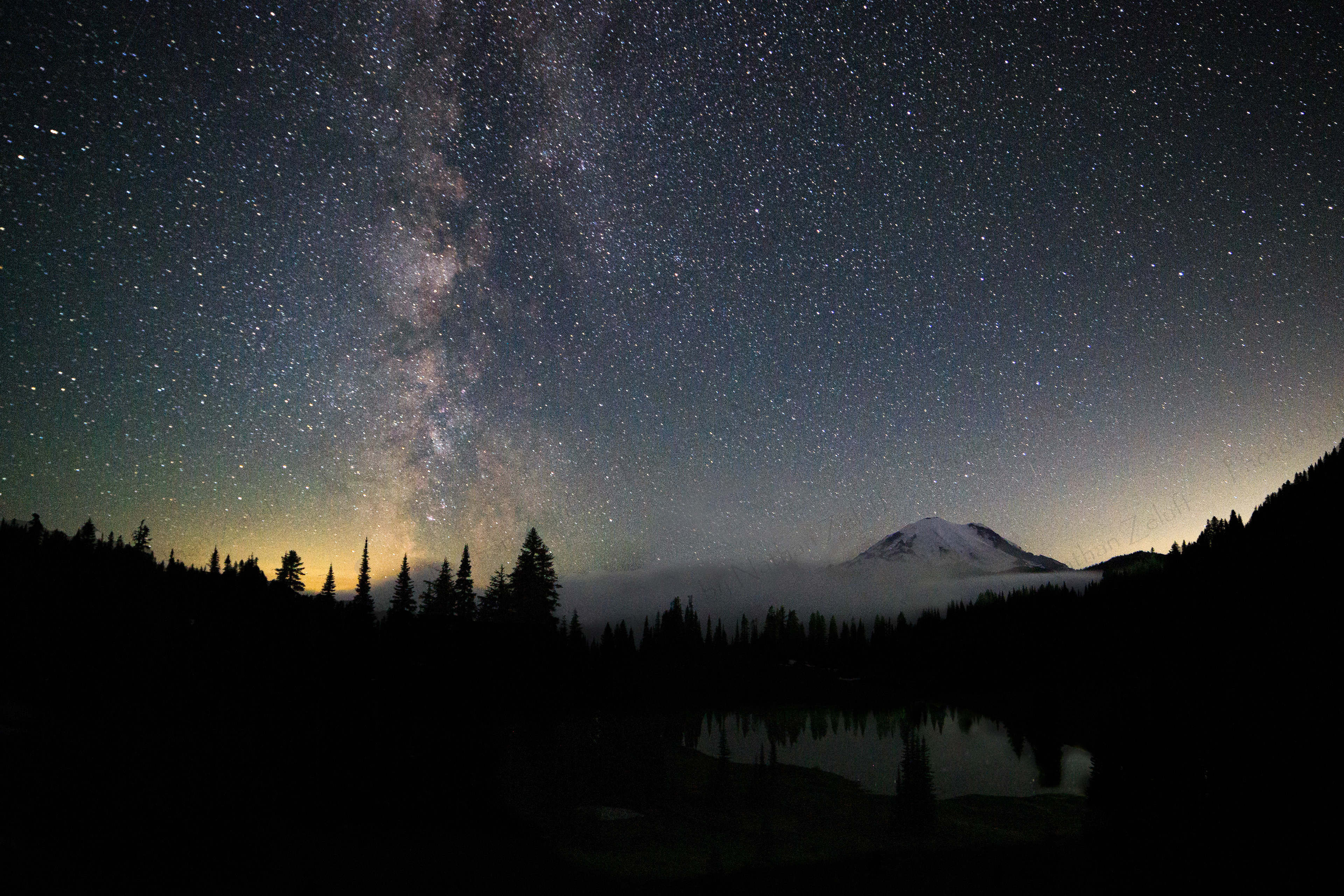 Stars over Rainier (Mt. Rainier NP, Washington)