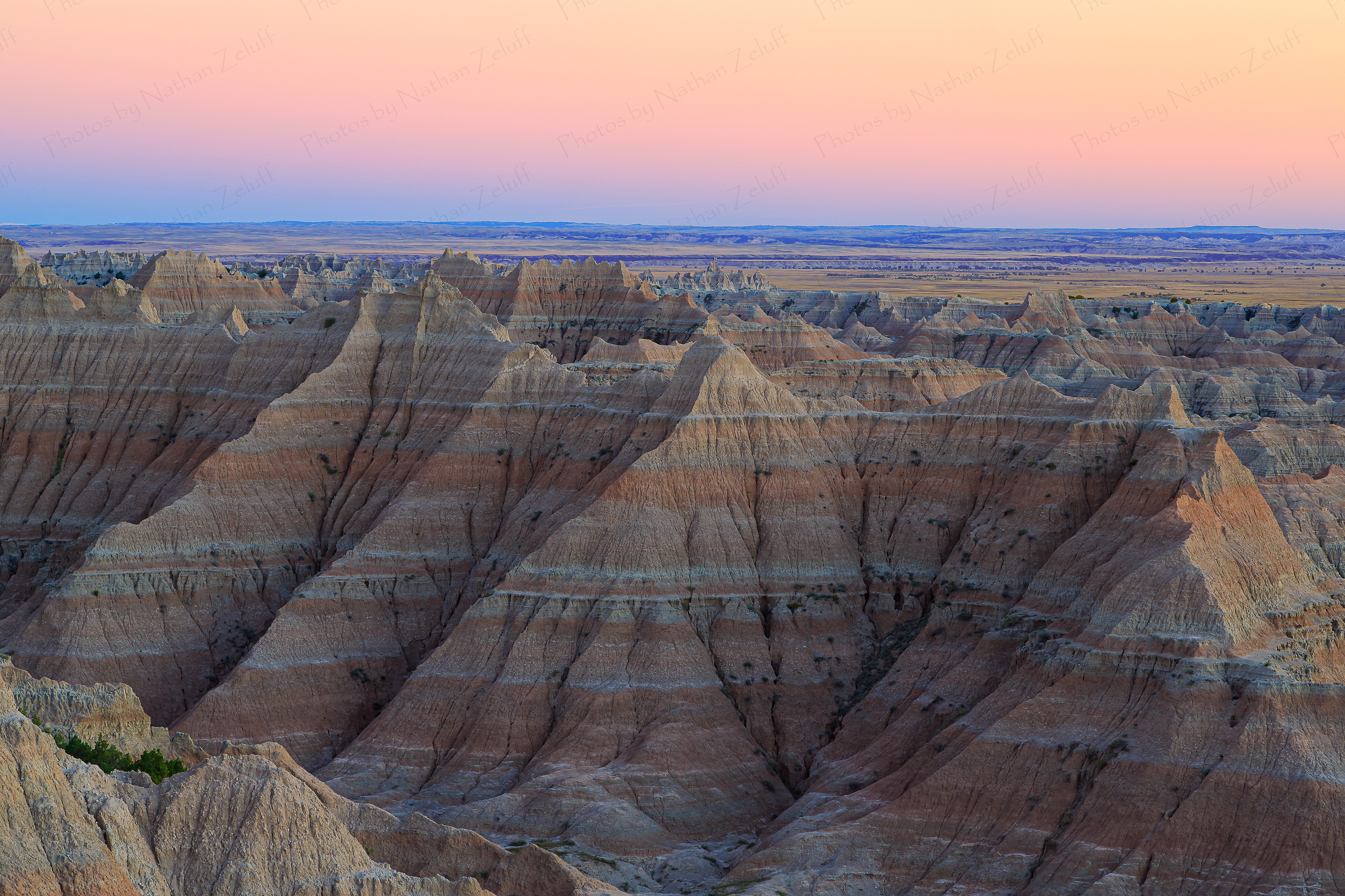 The Colorful Badlands (Badlands NP, South Dakota)