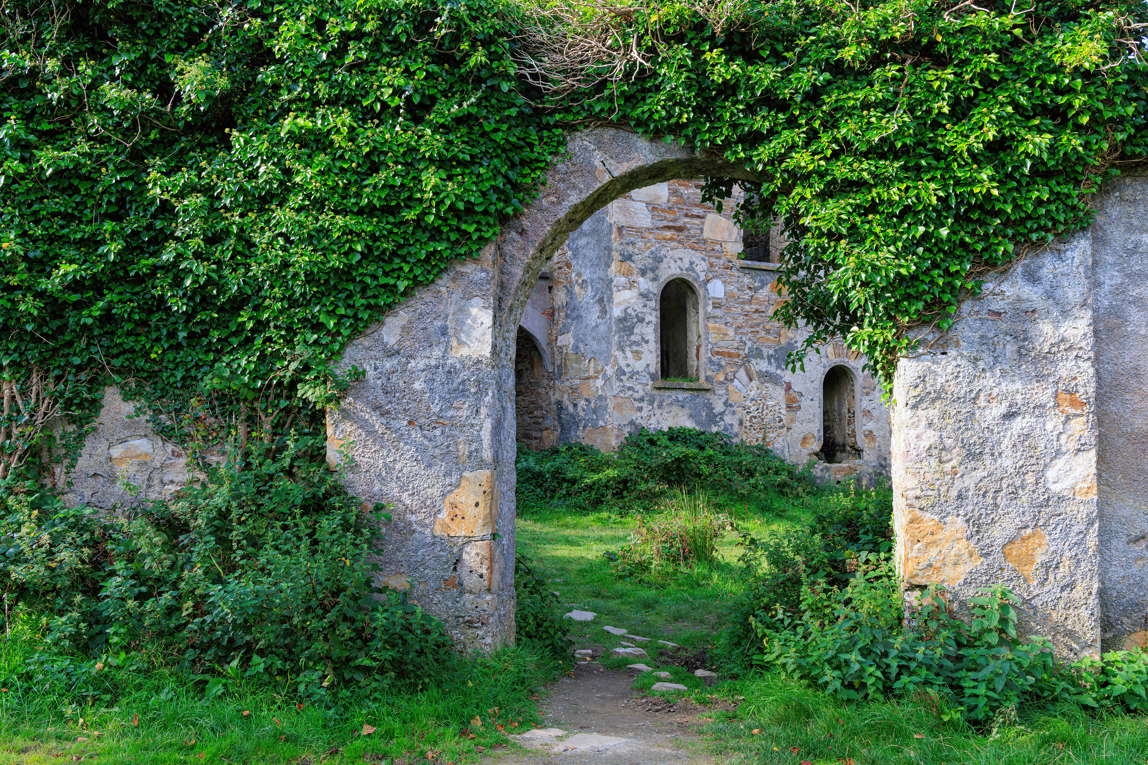 Clifden Castle Entrance (Clifden, Ireland)