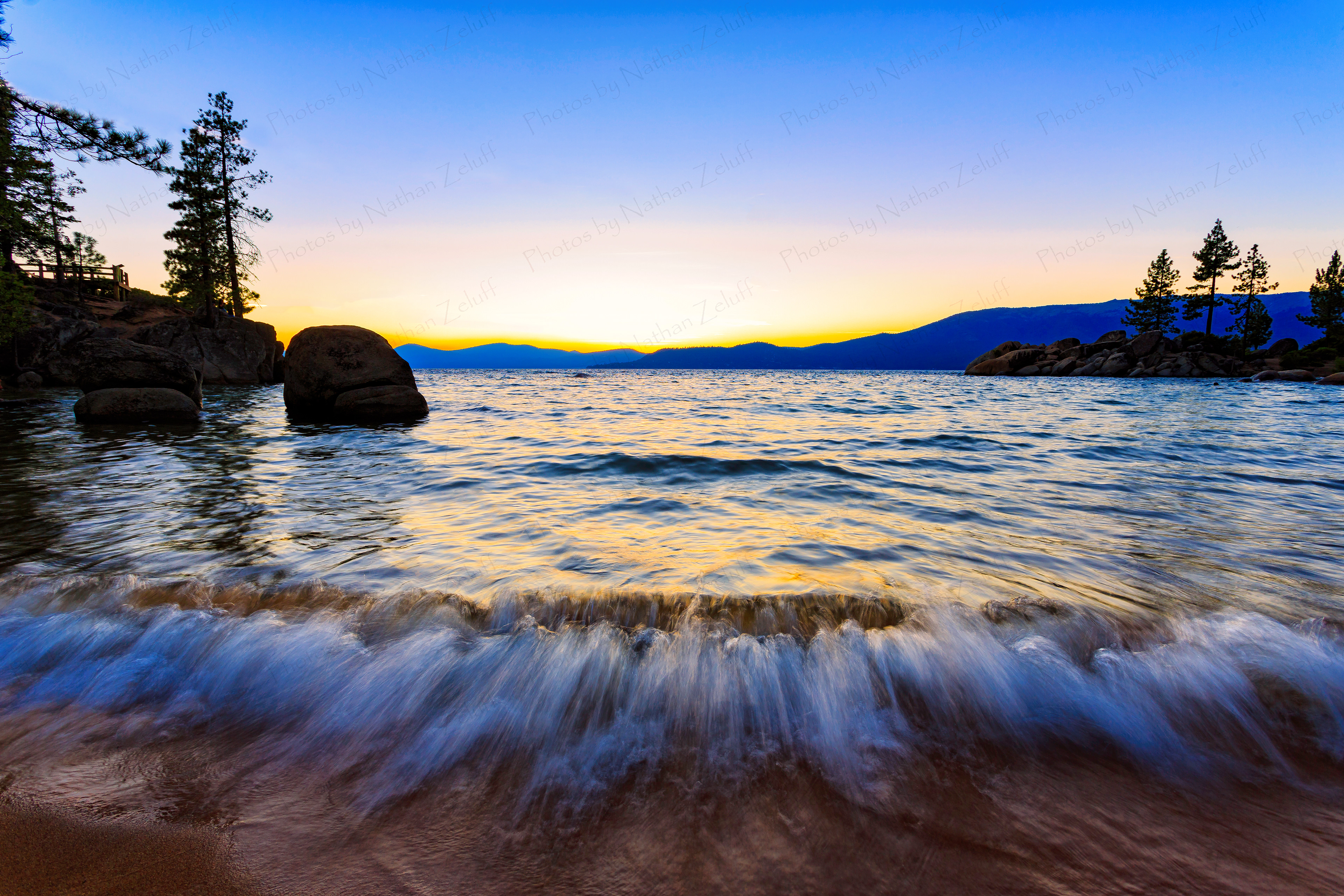Washing Ashore (Lake Tahoe, Nevada)