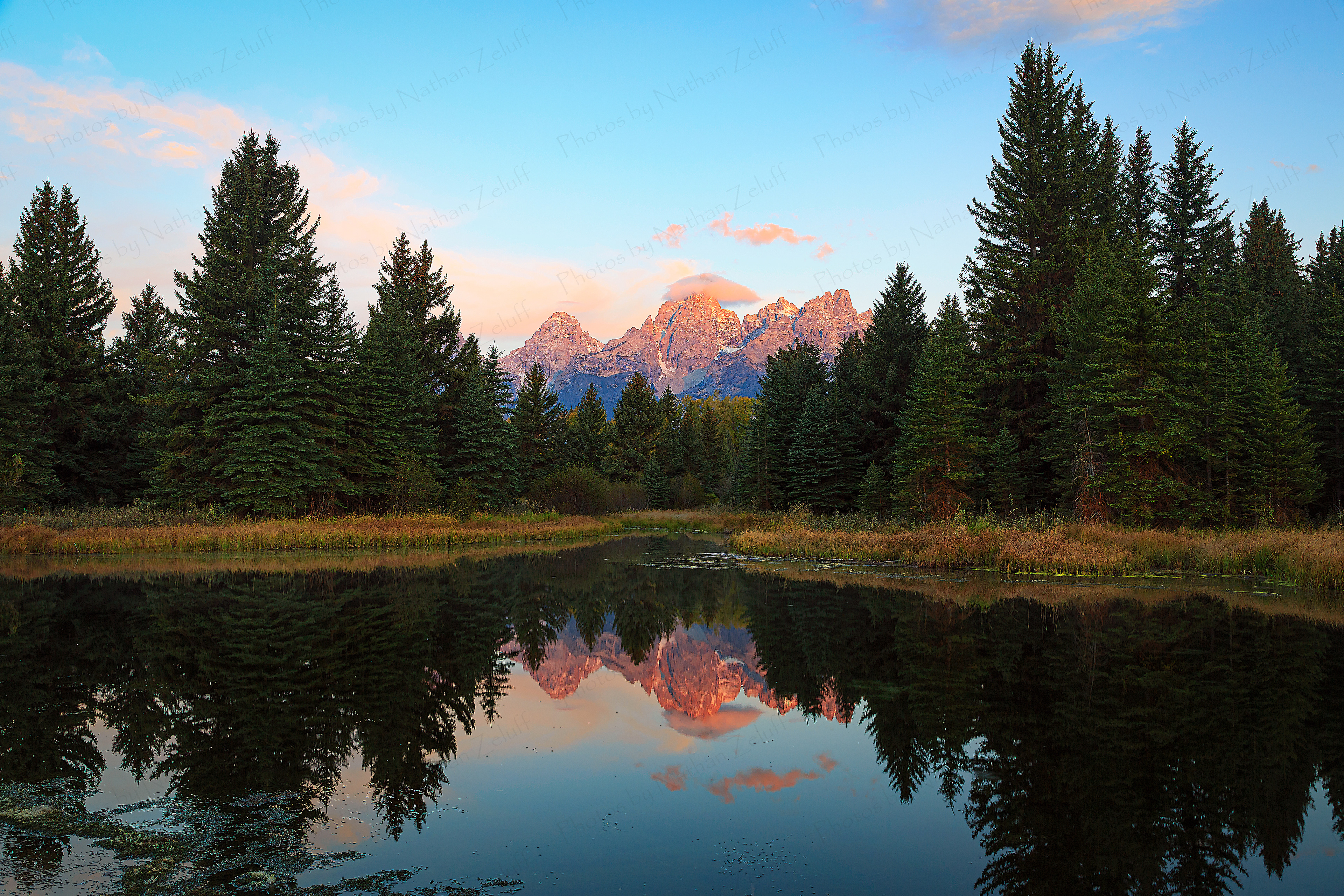 Schwabacher Sunrise (Grand Teton NP, Wyoming)