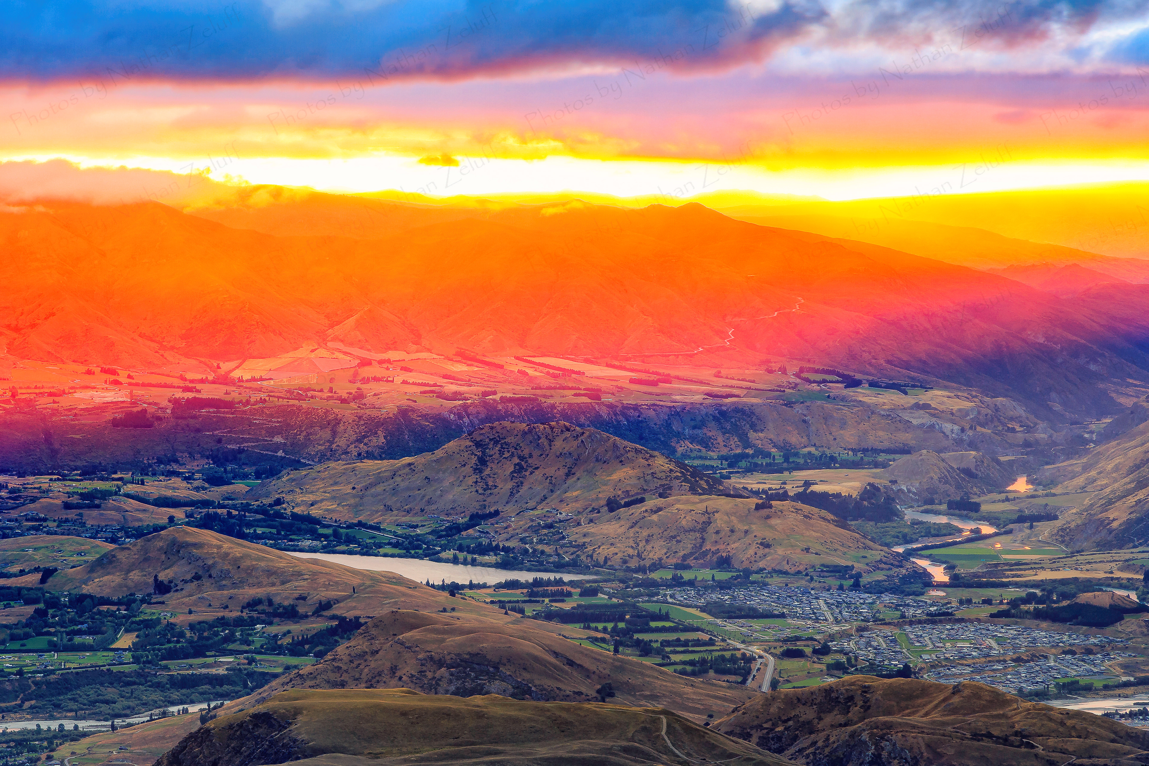 Fire in the Sky (South Island, New Zealand)