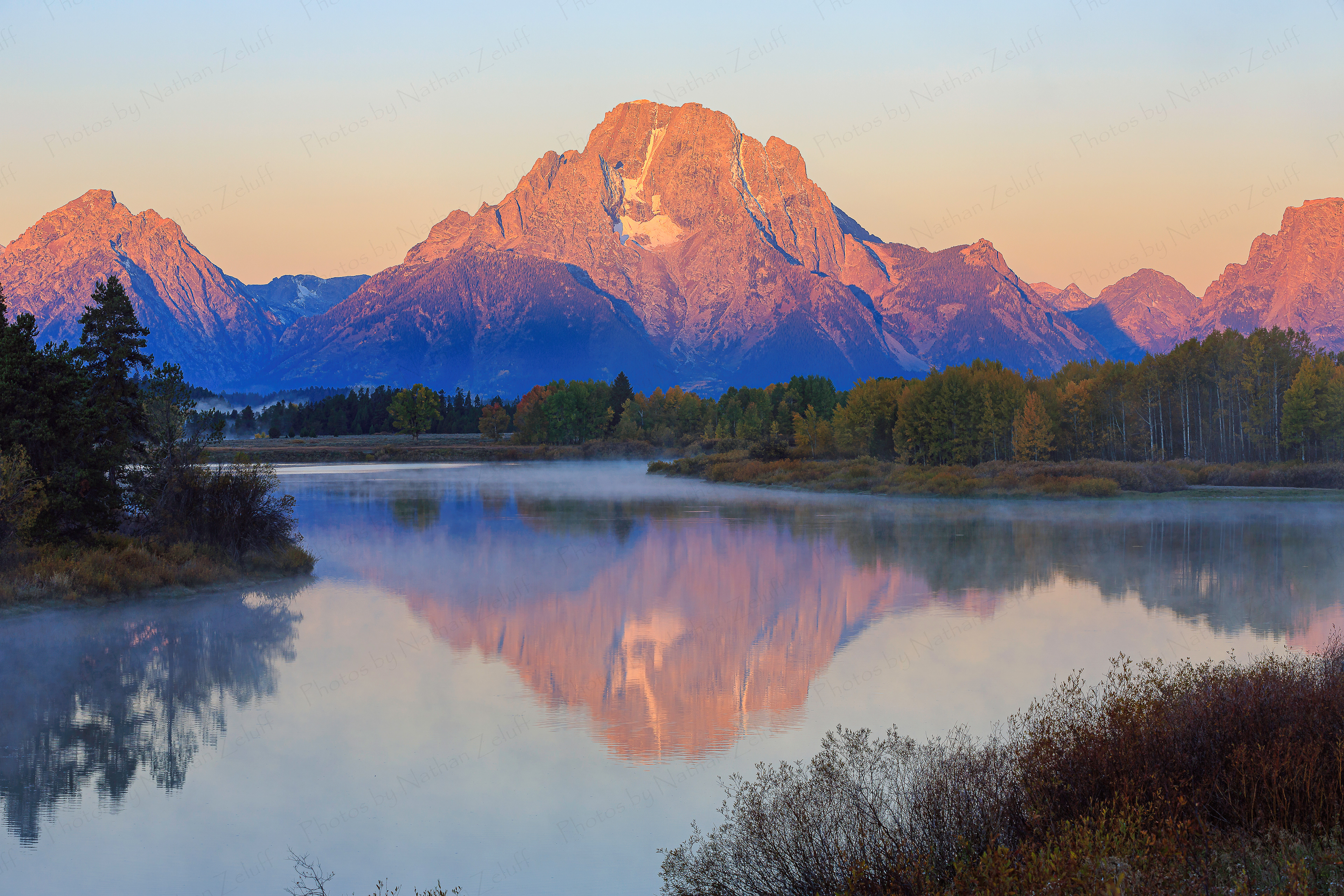 Fall at Oxbow Bend (Grand Teton NP, Wyoming)