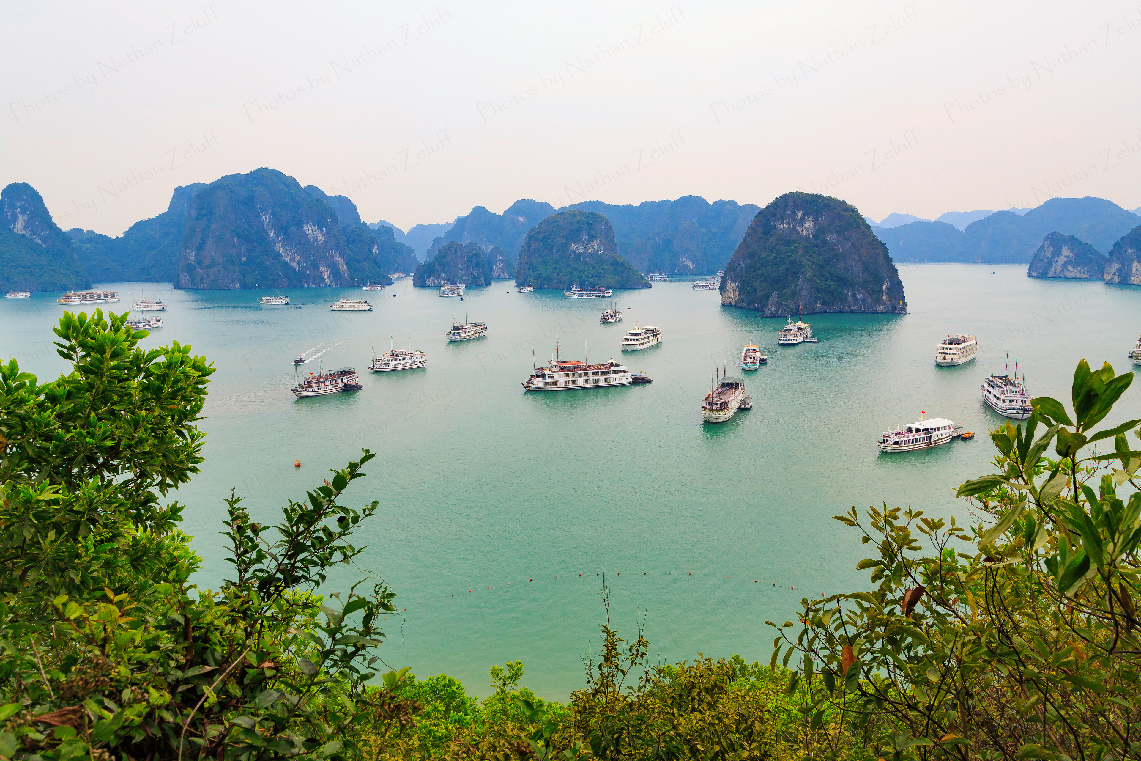 View from Ti Top Mountain (Ha Long Bay, Vietnam)