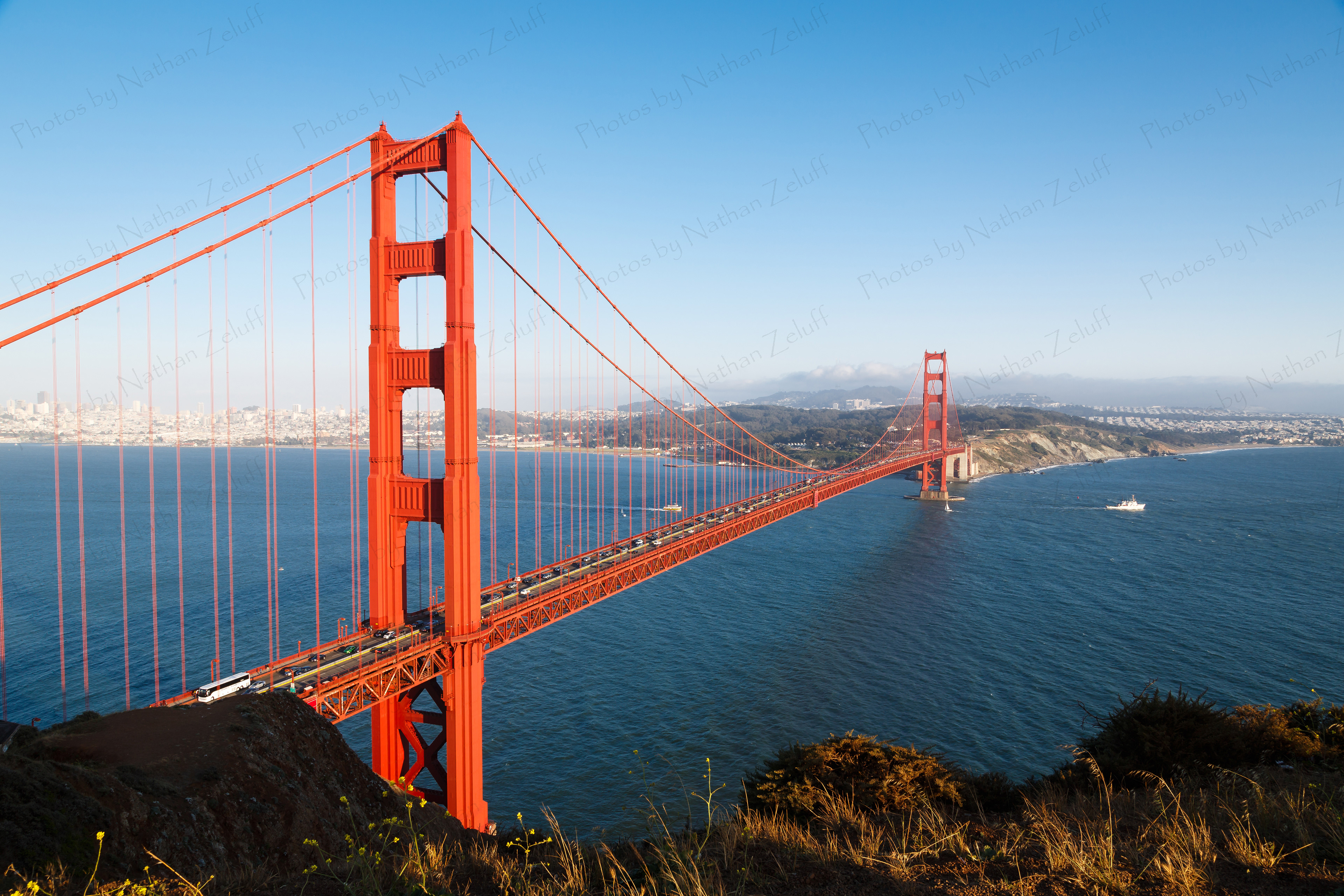 Marin Headlands Golden View (San Francisco Bay, California)
