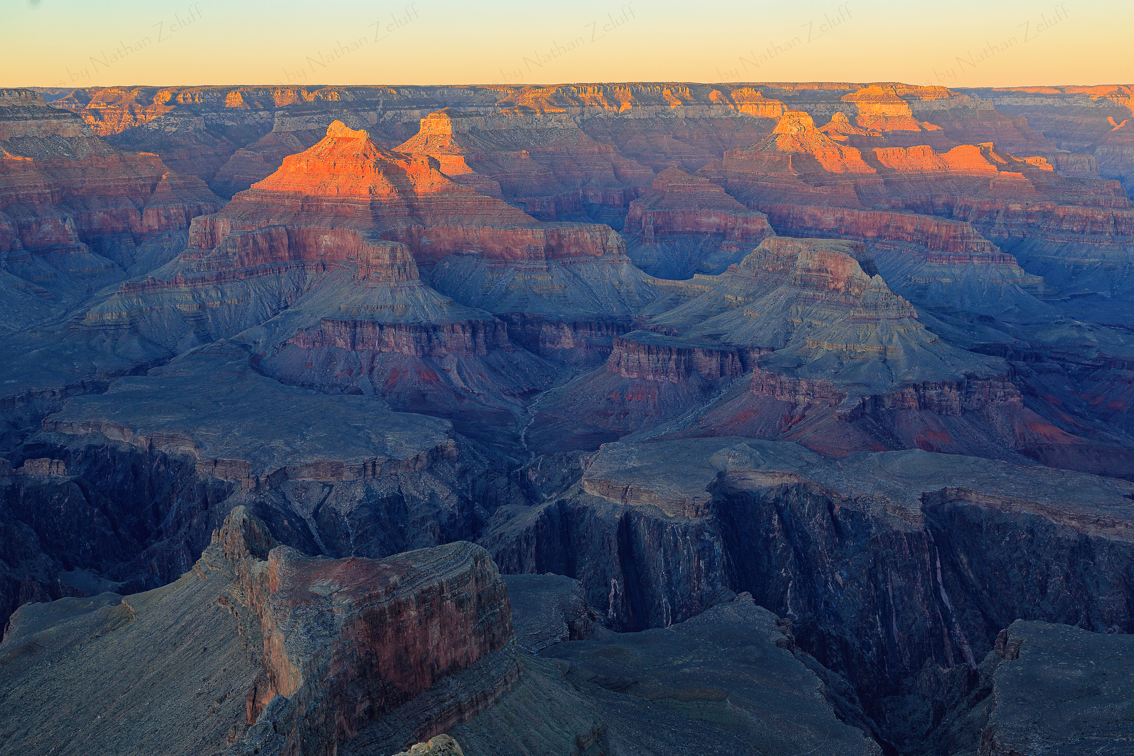 Last Light over Grand Canyon (Arizona, USA)