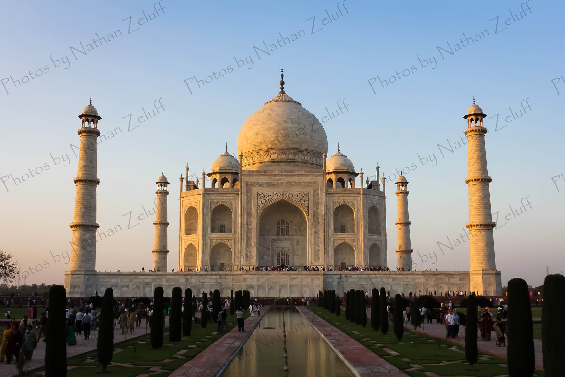 Magnificent Marble Mausoleum (Agra, India)