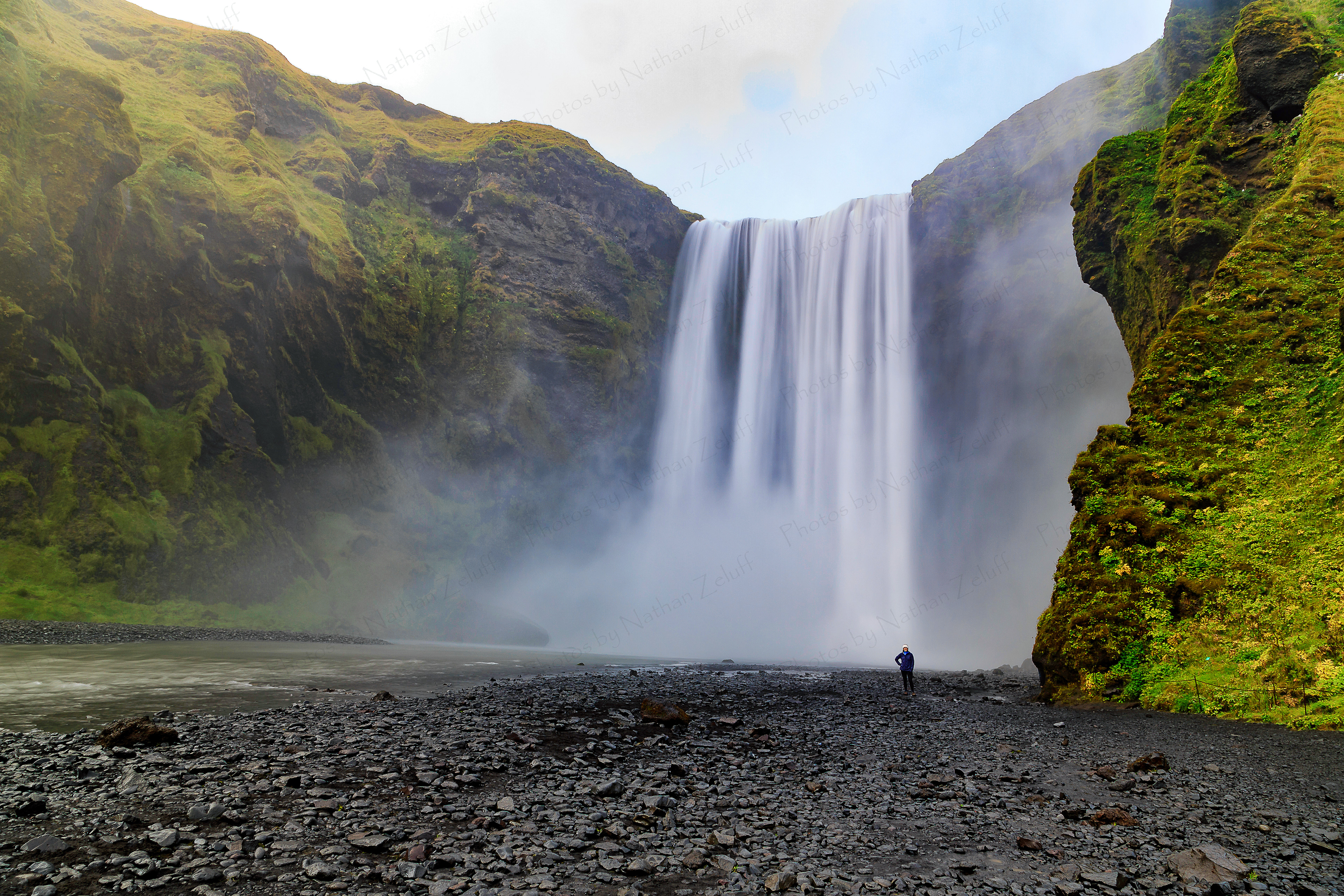 Feeling Tiny (Skogafoss, Iceland)