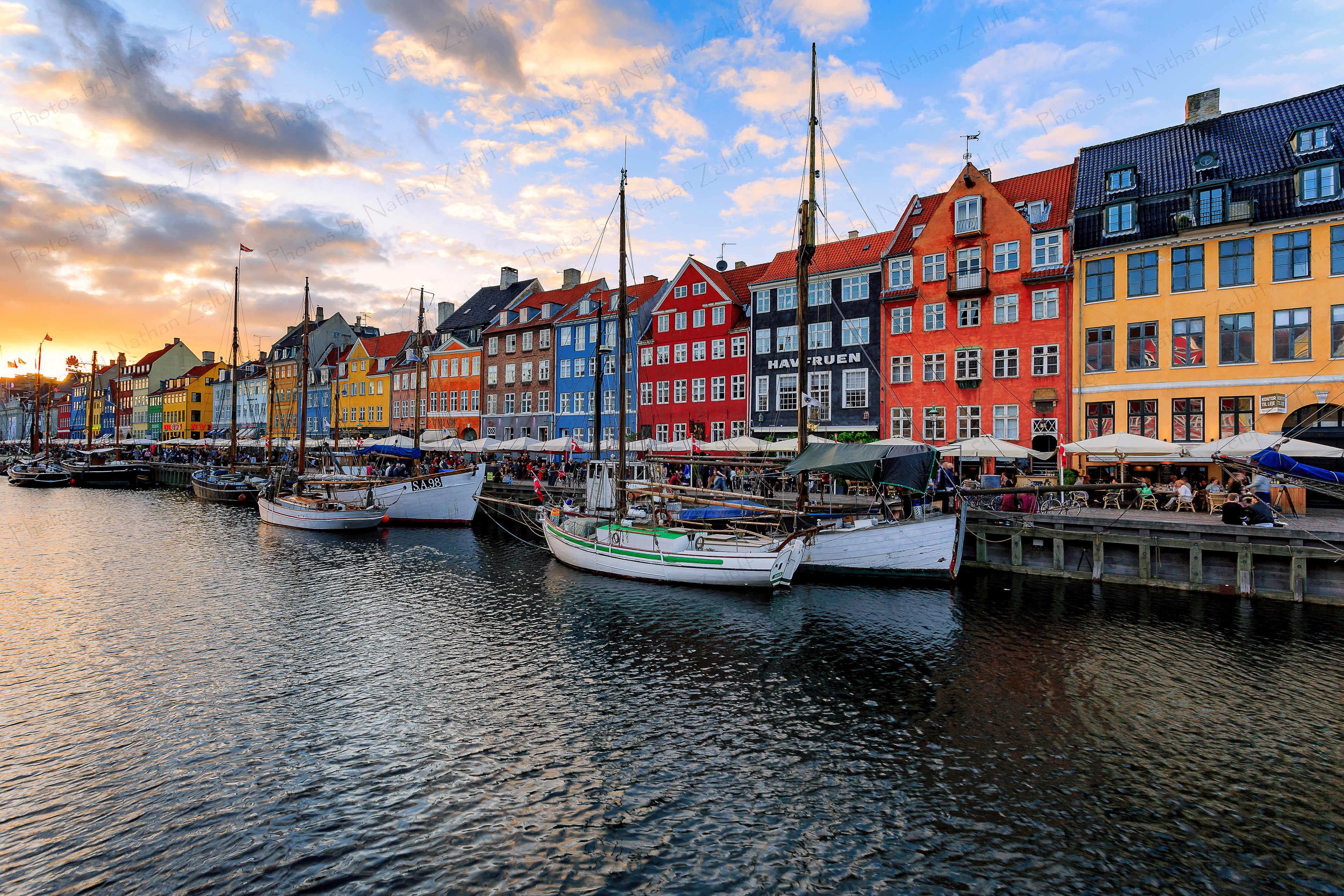 Colorful Canal (Copenhagen, Denmark)