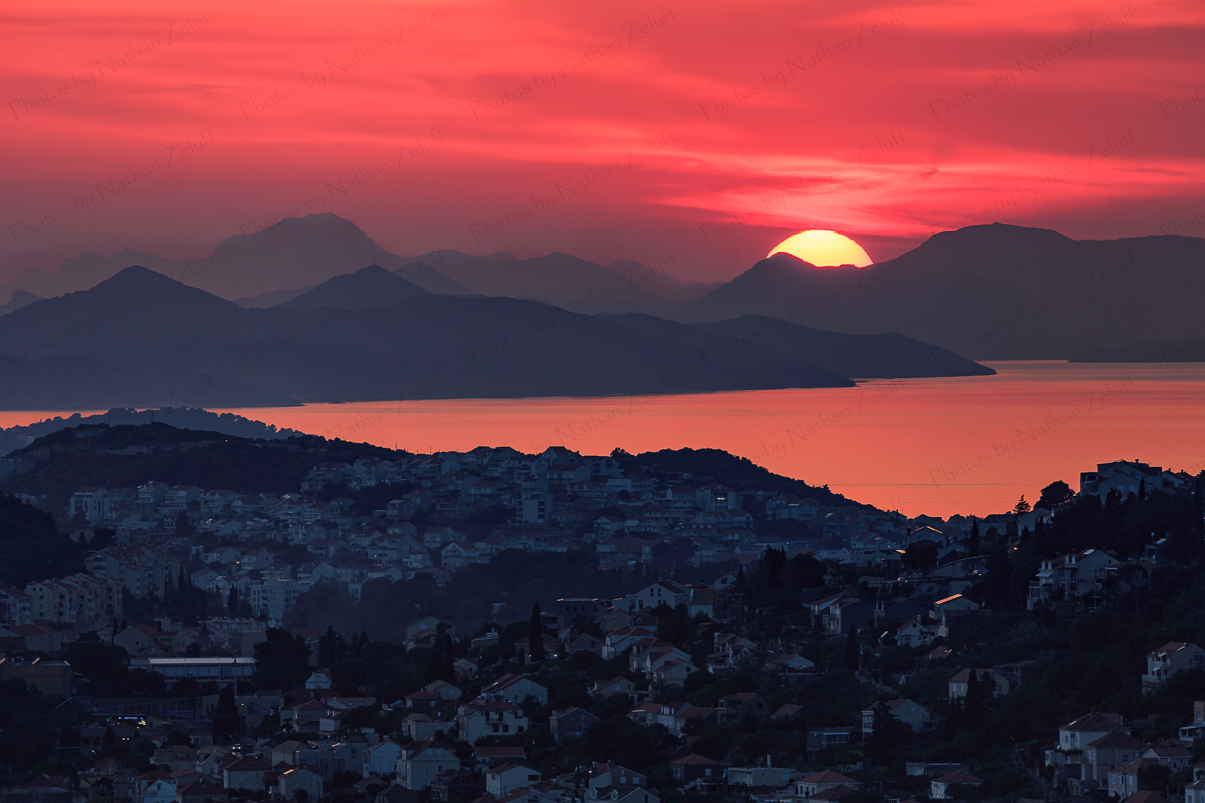 Adriatic Sunset (Dubrovnik, Croatia)