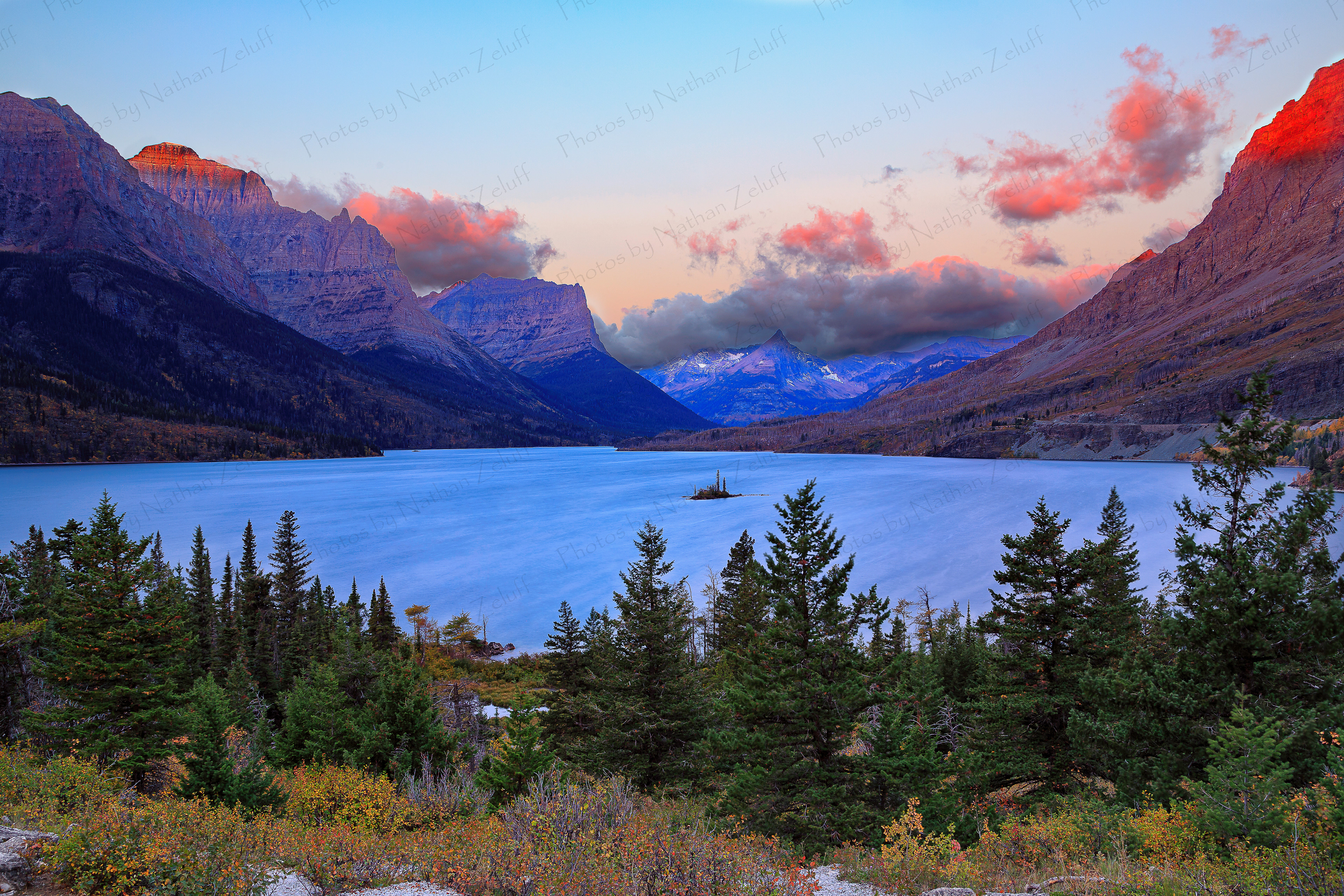 St. Mary Sunrise (Glacier NP, Montana)
