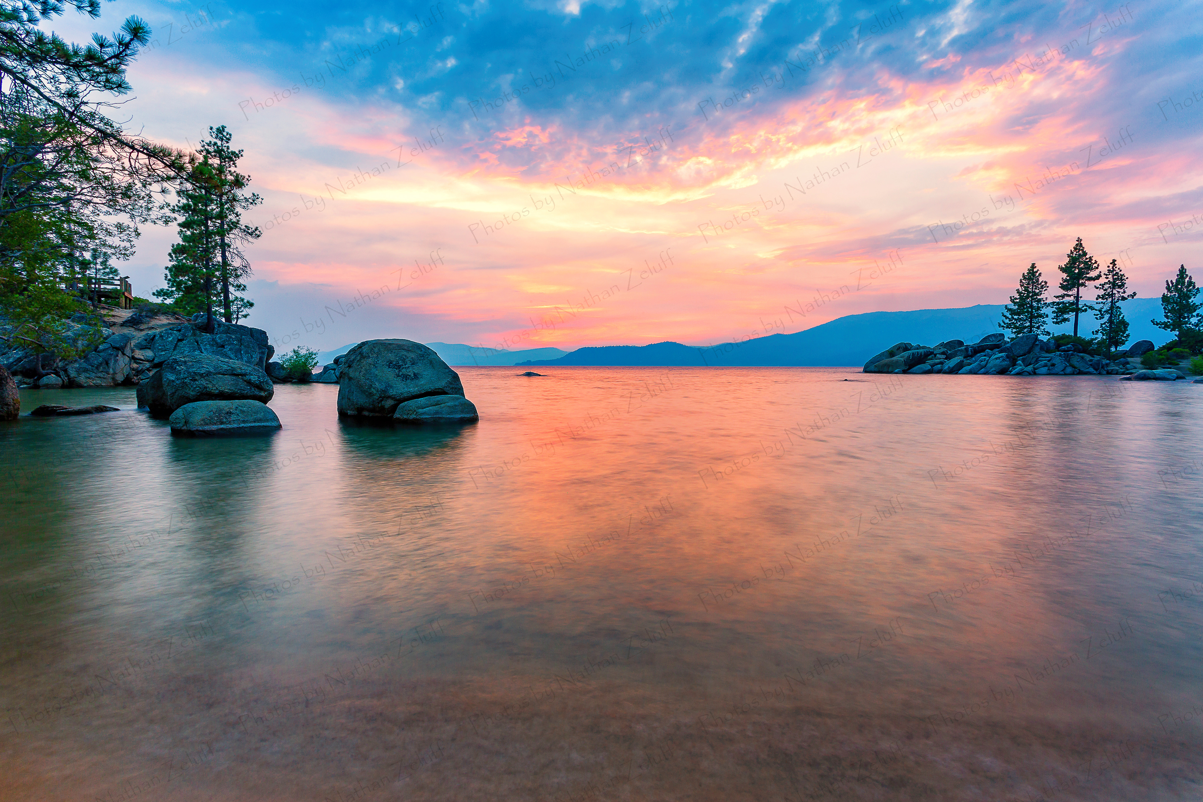 Fire in the Sky (Lake Tahoe, Nevada)