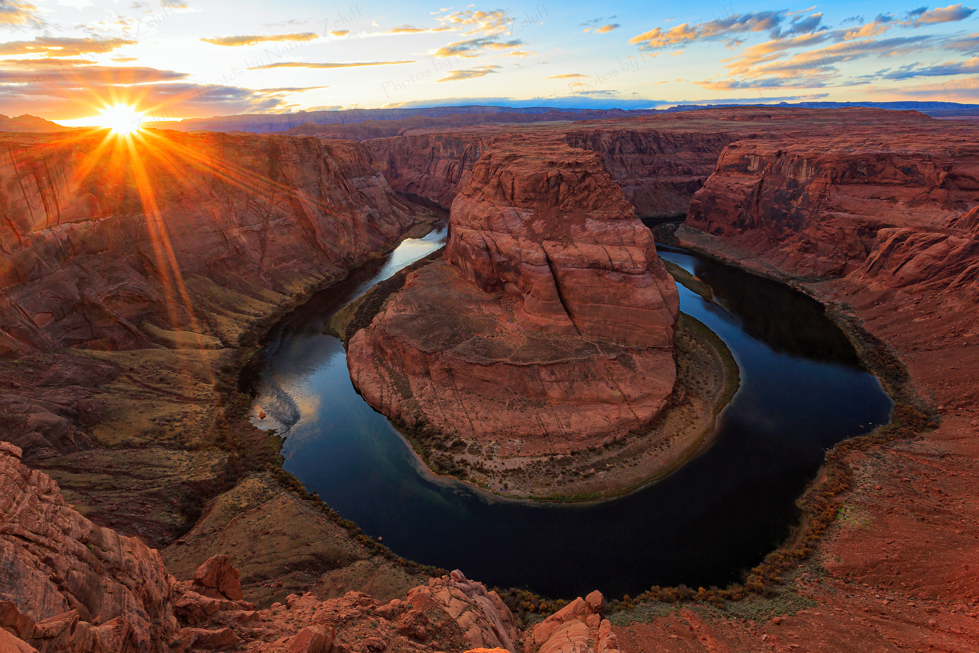 Sunset at Horseshoe Bend (Page, Arizona)