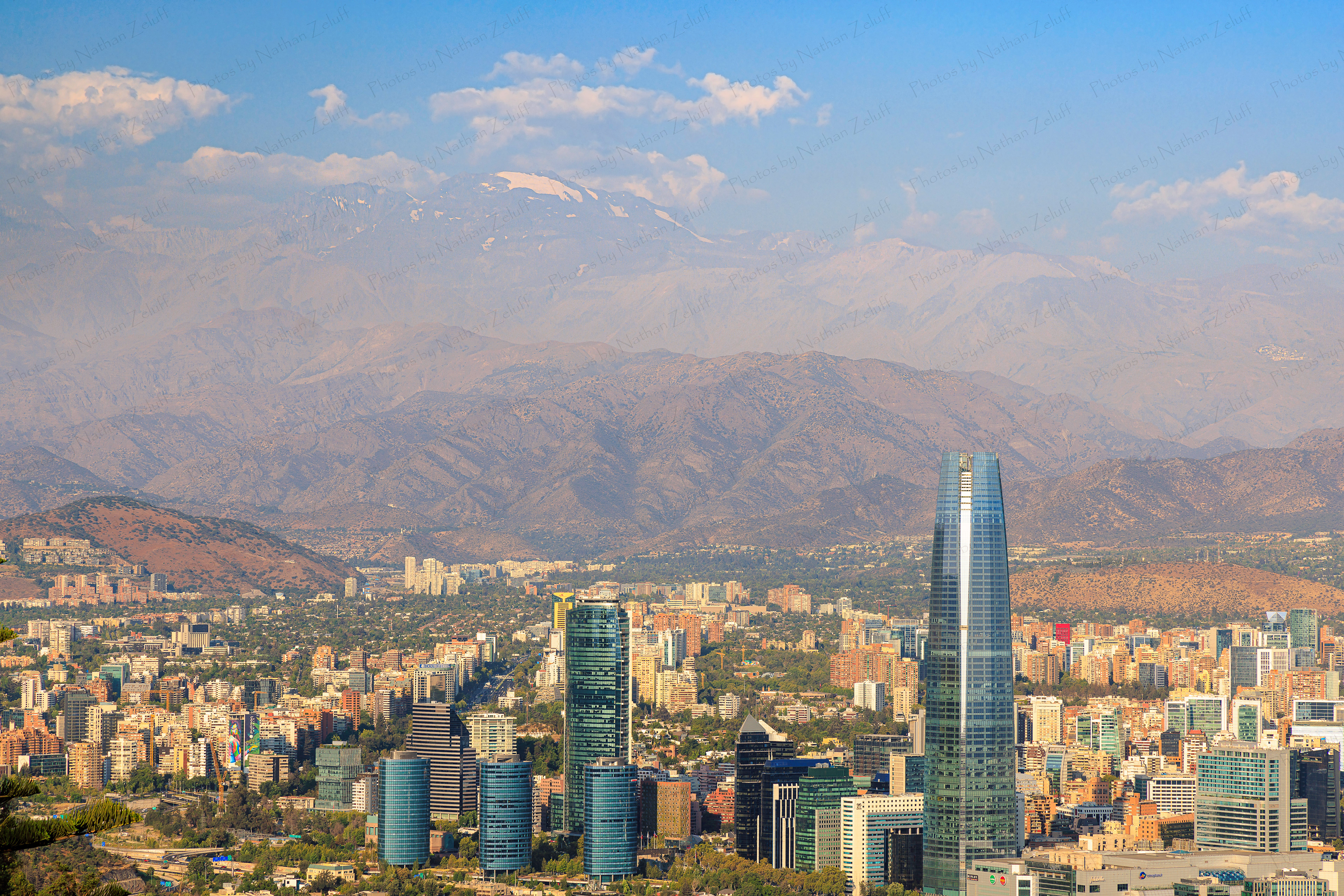 Santiago Skyline (Santiago, Chile)
