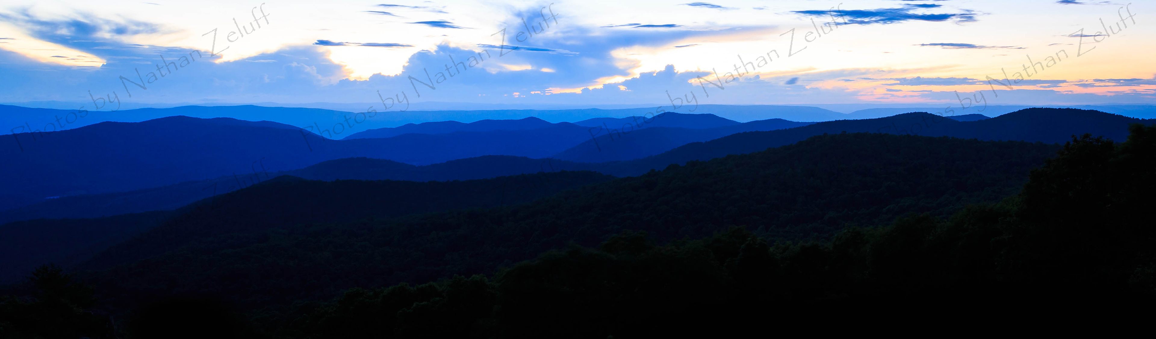Shenandoah Blue Hour (Shenandoah NP, Virginia)
