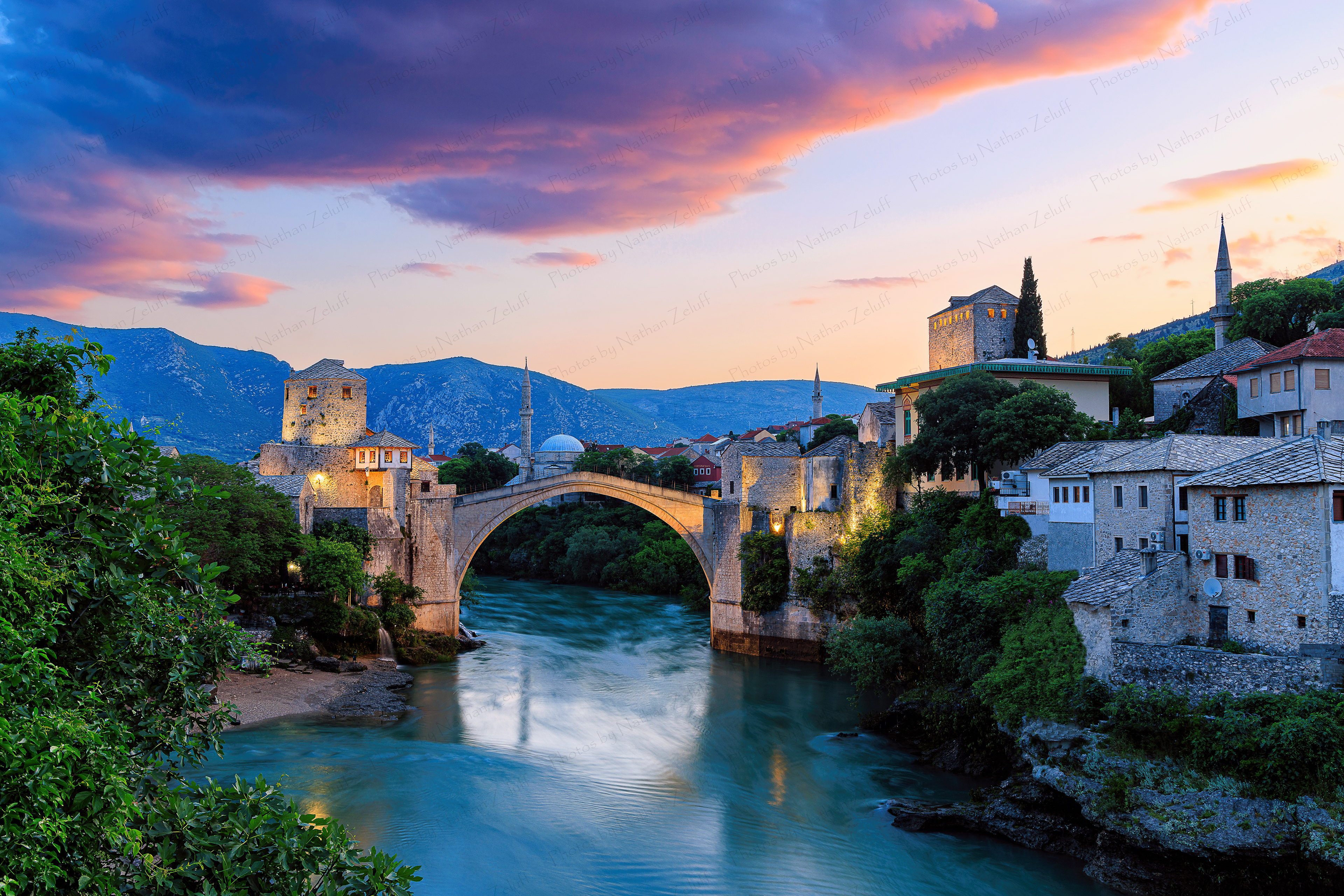 Stari Most Sunrise (Mostar, Bosnia and Herzegovina)