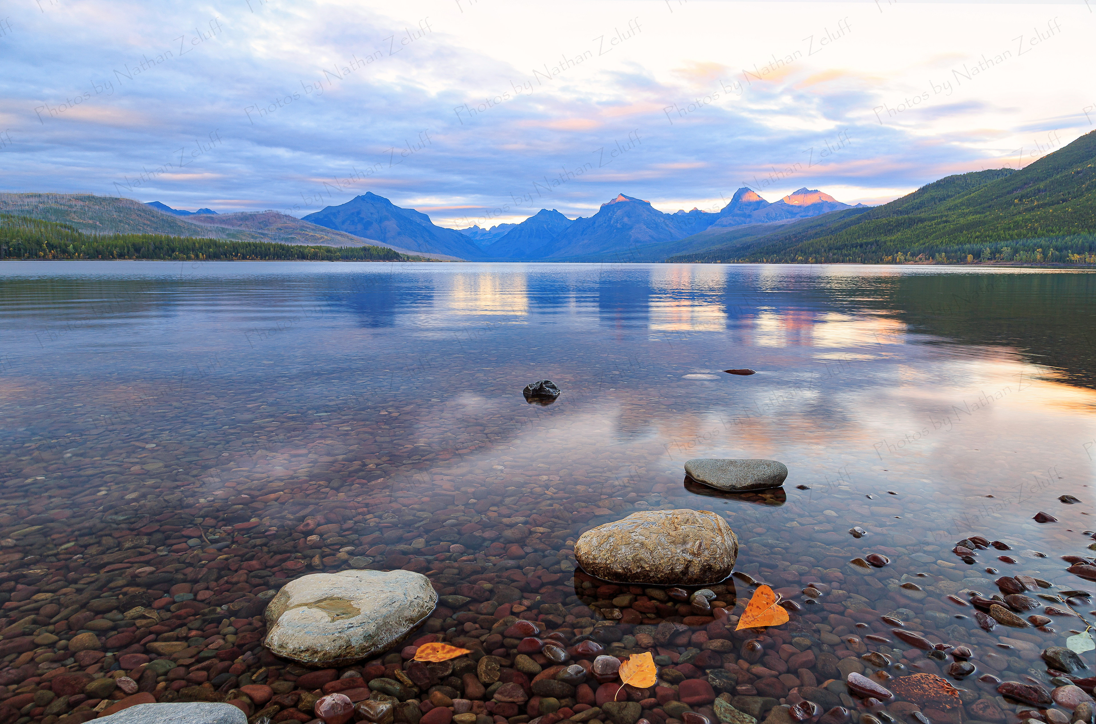 Fall at Lake McDonald (Glacier NP, Montana)