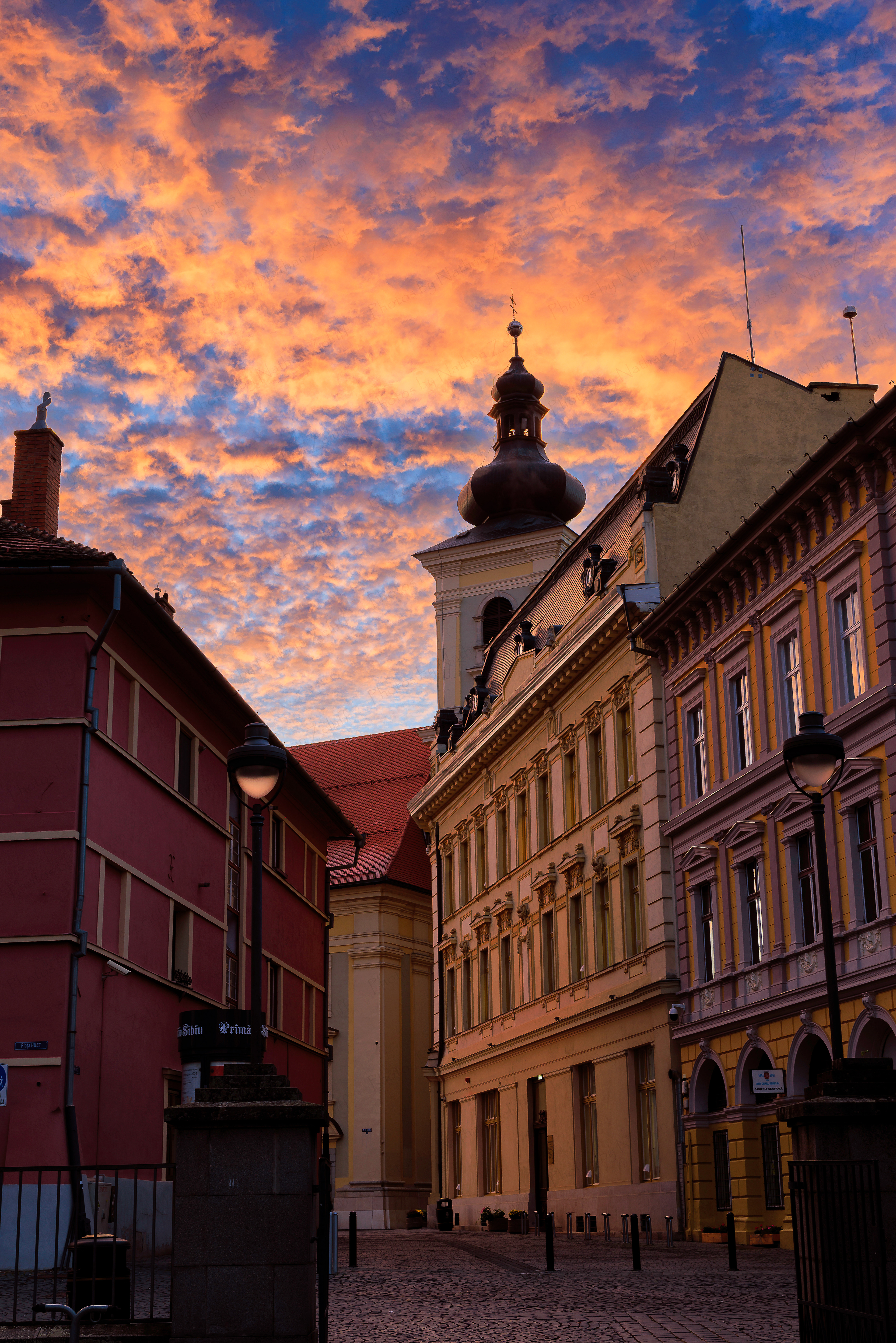 Sibiu Morning Glow (Sibiu, Romania)
