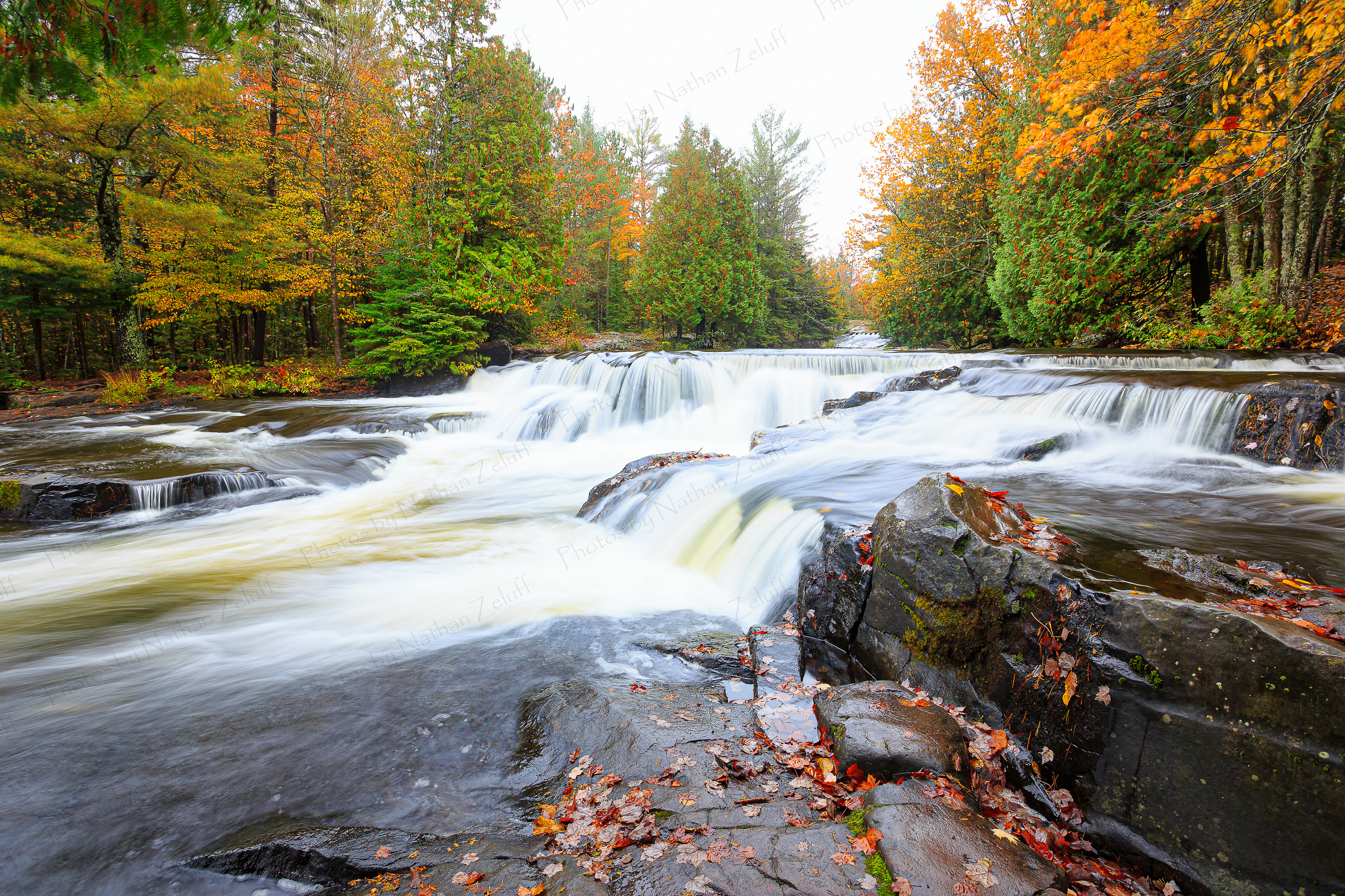 Autumn at Bond Falls (Paulding, Michigan)