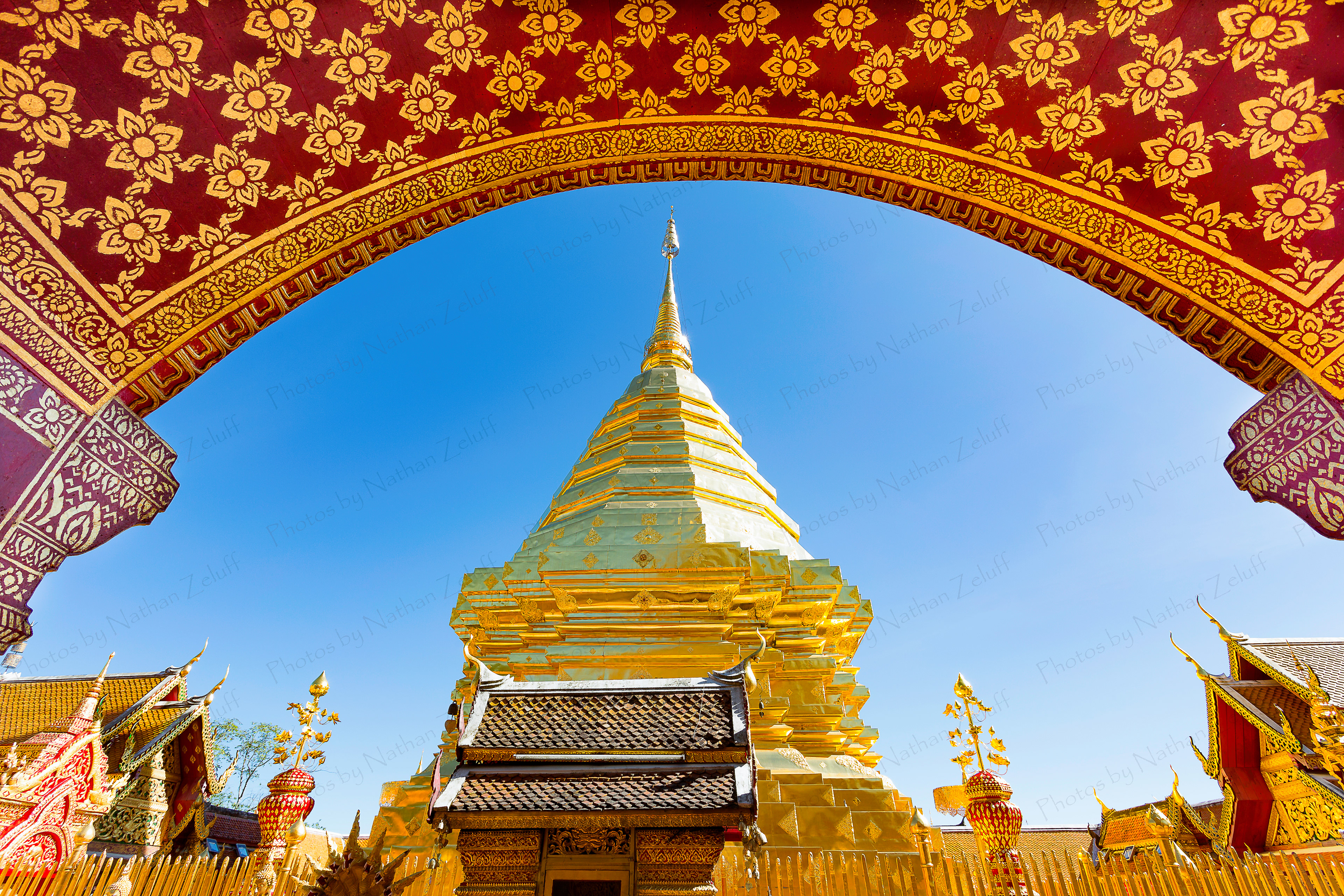 Mountainside Temple (Chiang Mai, Thailand)