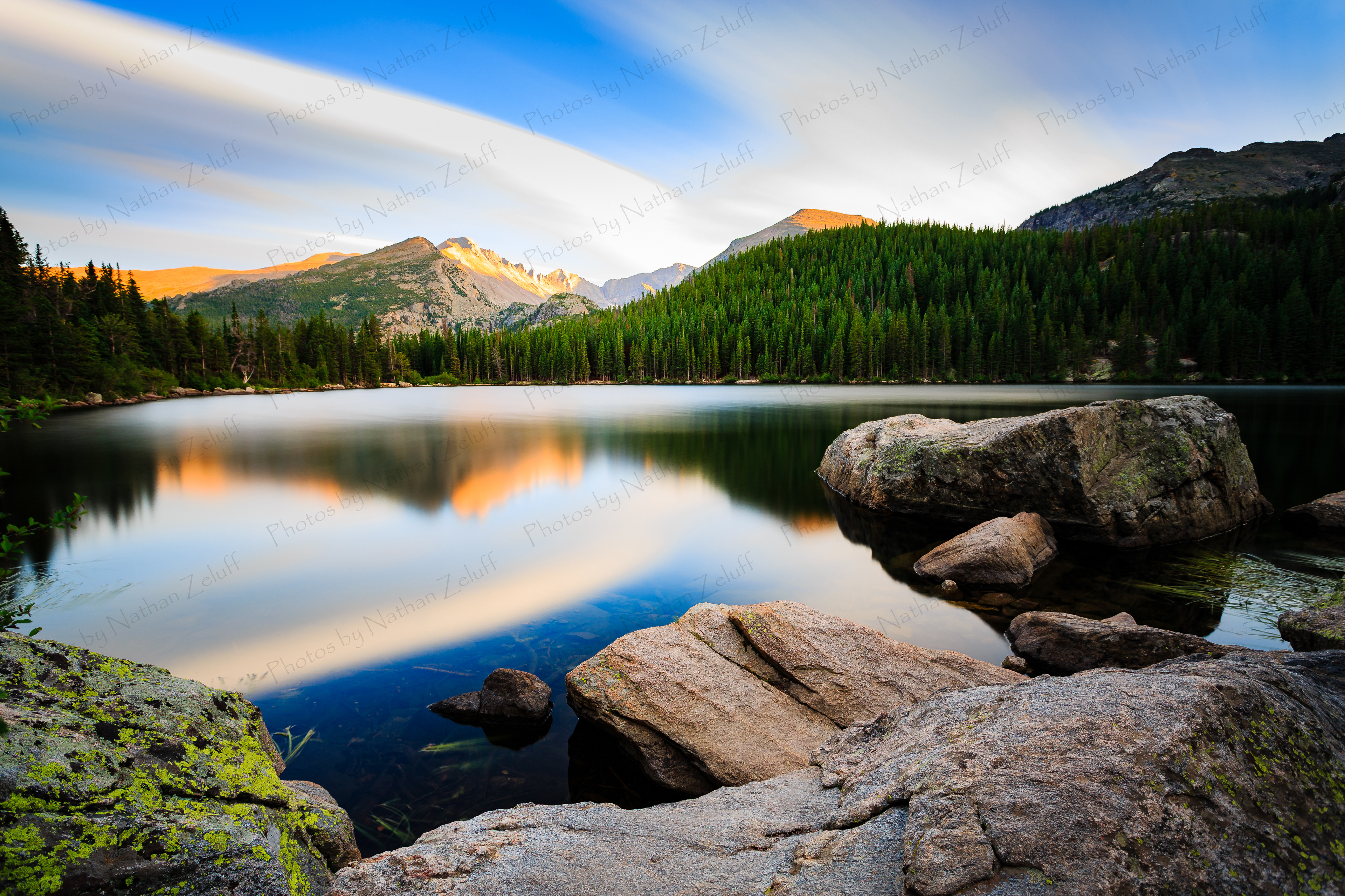 Bear Lake Reflection (Rocky Mountain NP, Colorado)