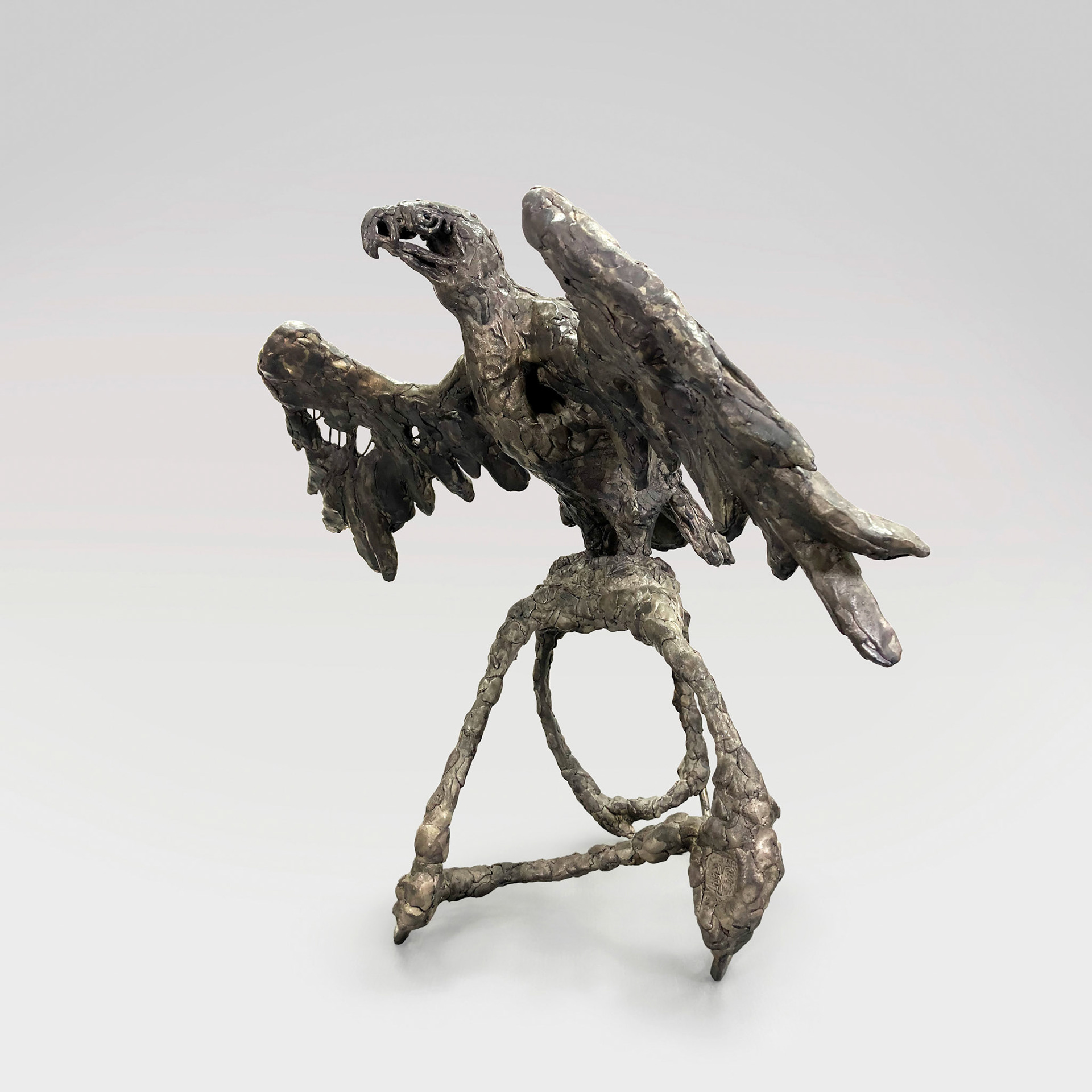《鹰》Eagle - 3D Ink Wash Painting Sculpture Series