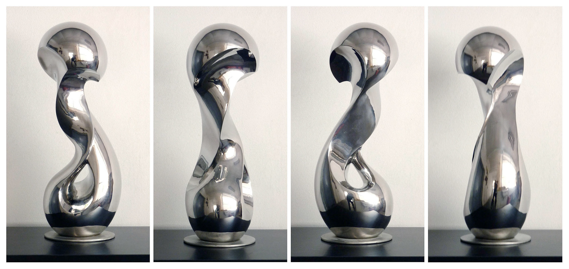 《生命之泉》 Spring of Life . Water Series . Forged Stainless Steel . 2011