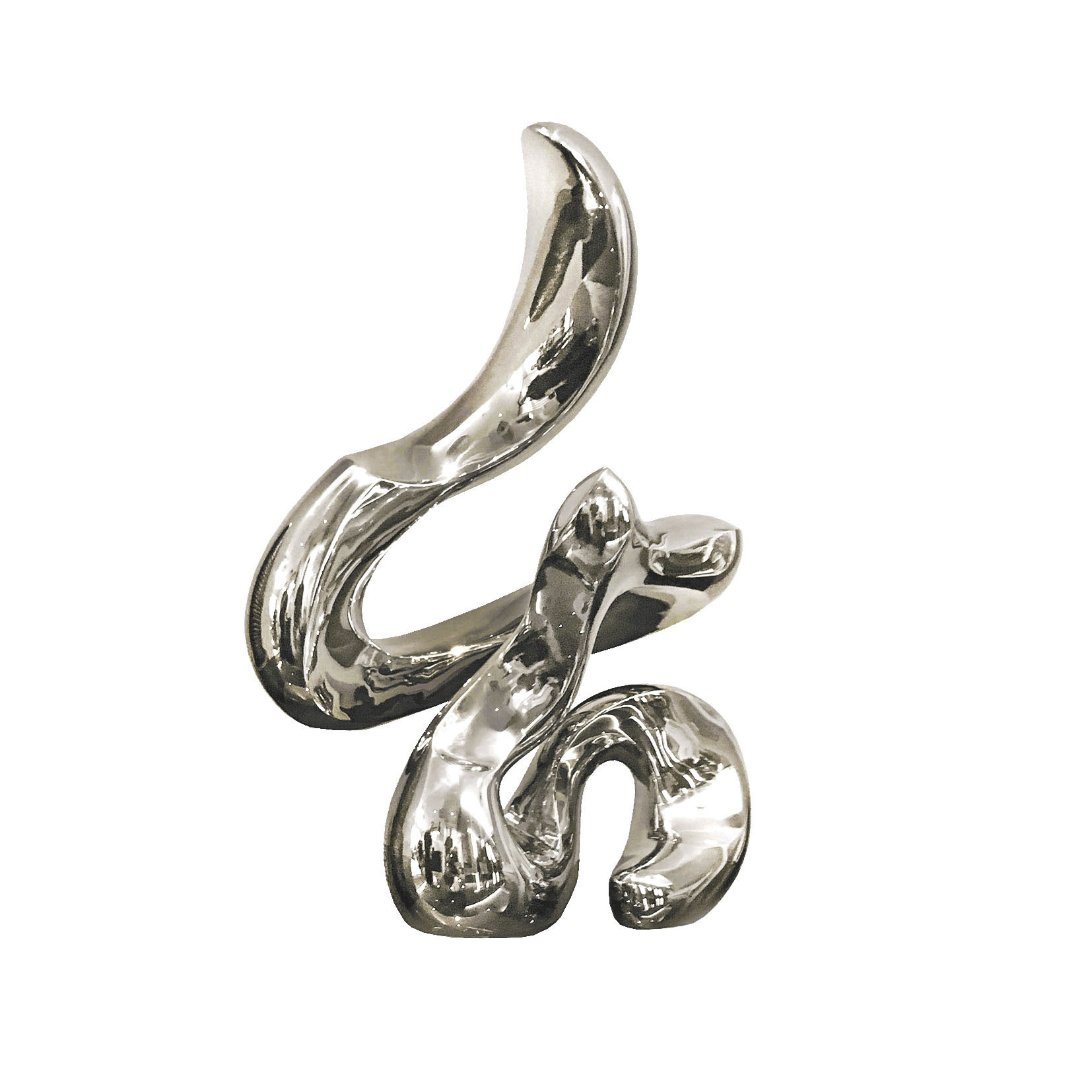 《舌》 Tongue (commissioned by DP Dental) . Forged Stainless Steel . 2017
