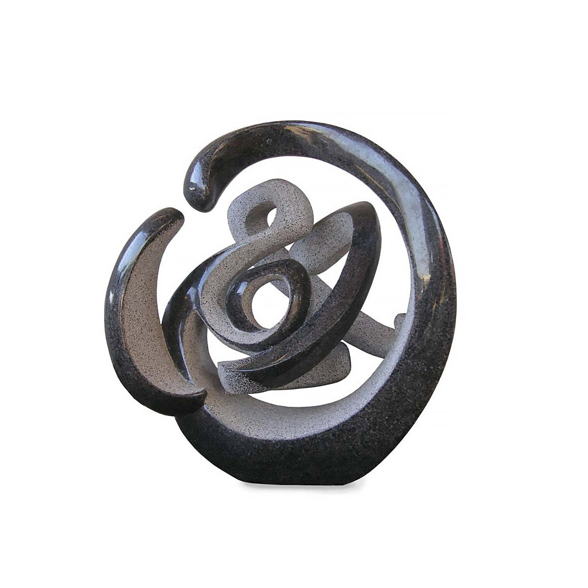 《国》 Nation (version 2) . Black Granite . 2007