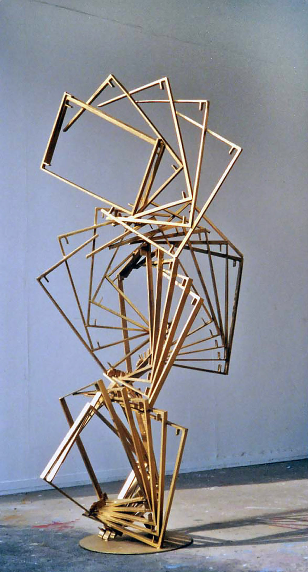 Untitled . Scrap Material Series . Metal Frames . 2003