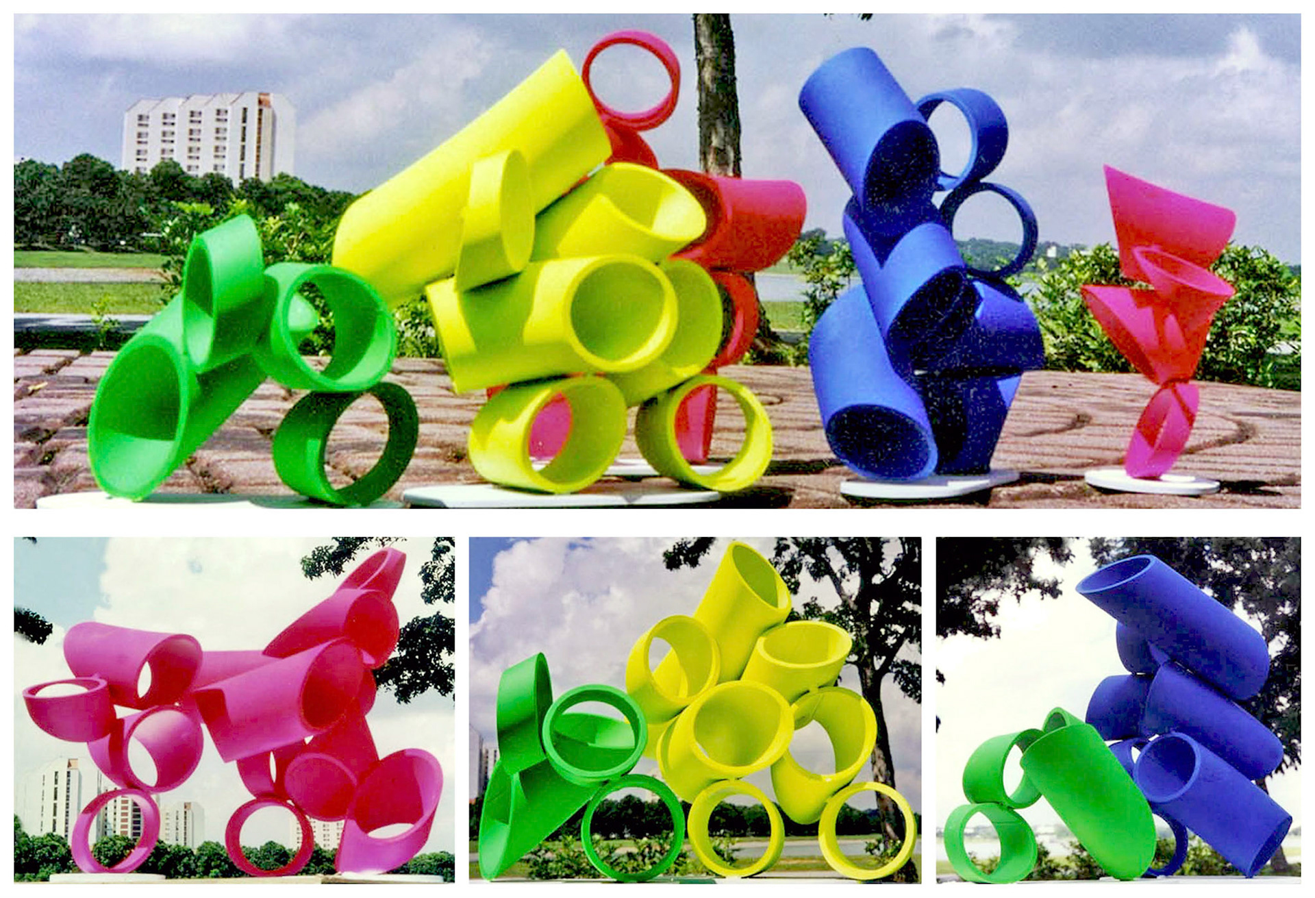 Colour Tubes . Mildsteel . 2000