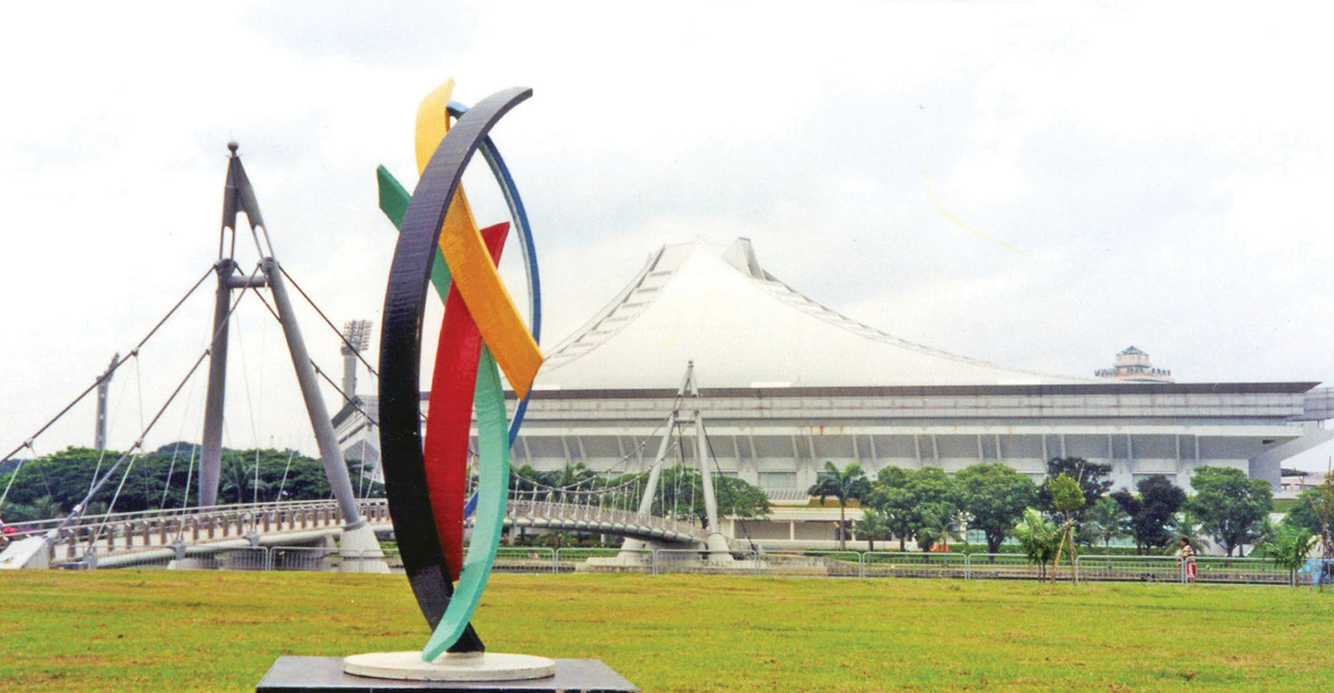 Olympic Torch . Mildsteel . 2000