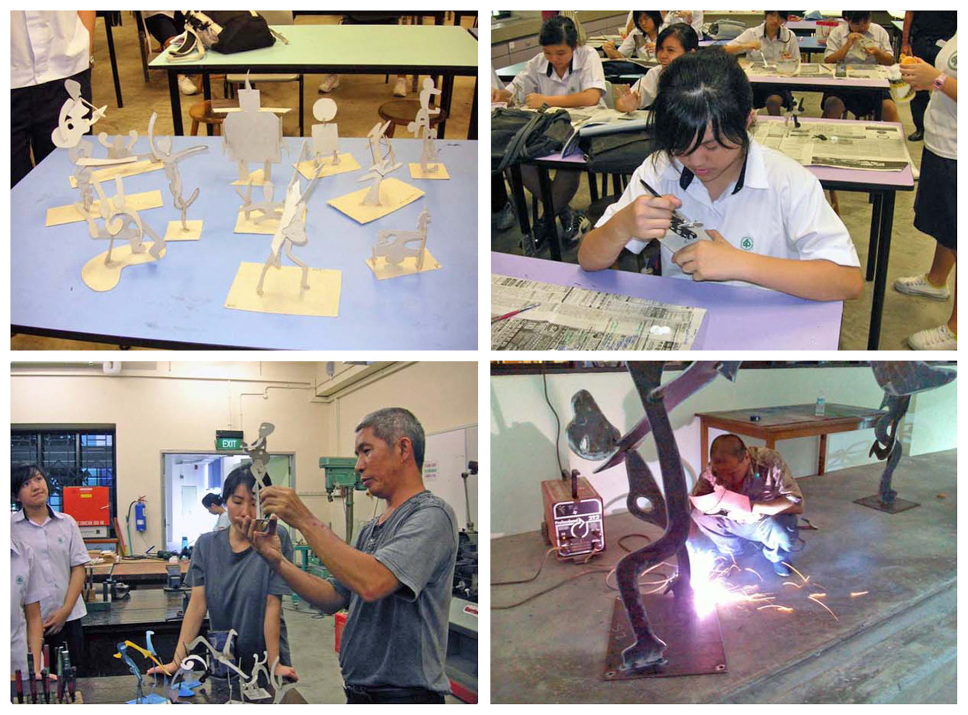 Conceptualisation . Mockup . Discussion . Welding
