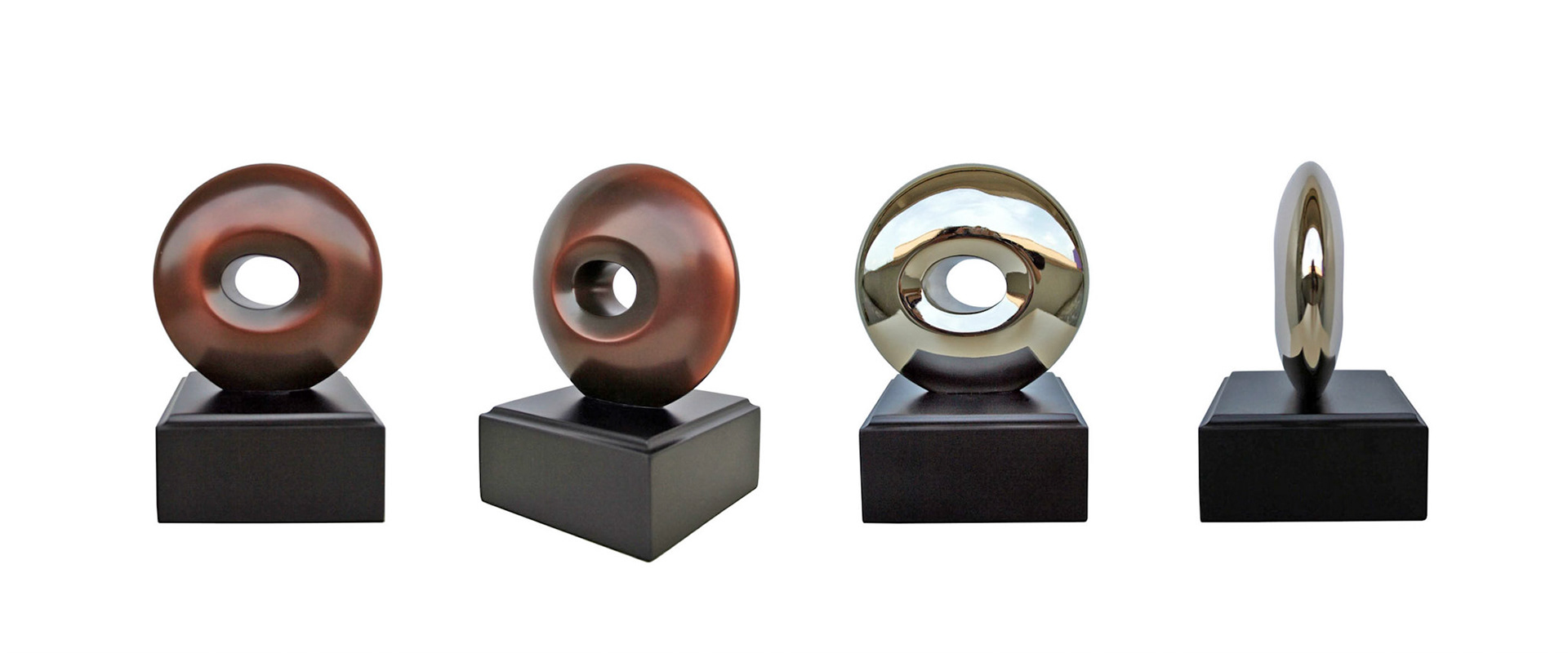 Benevolence Series #14 . Cast Resin (Plated with Copper / Nickel) . 2007