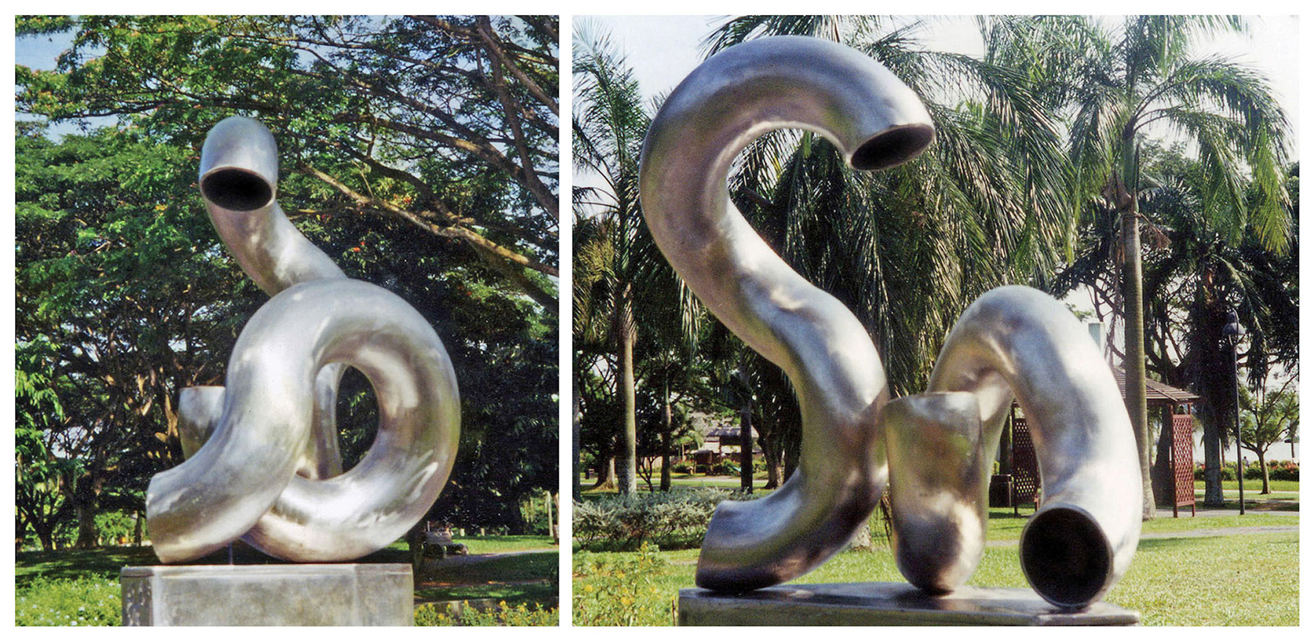 'Sa' - Singapore Art . Stainless Steel . 1990
