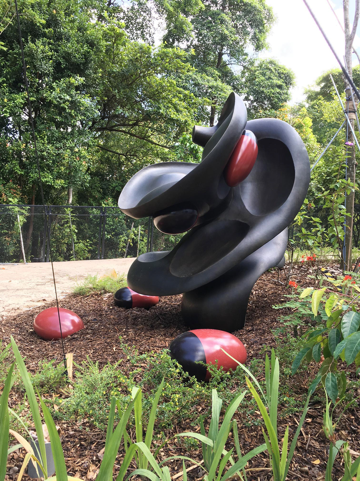 Saga Daun Tajam Seeds . Forged Brass . 2019