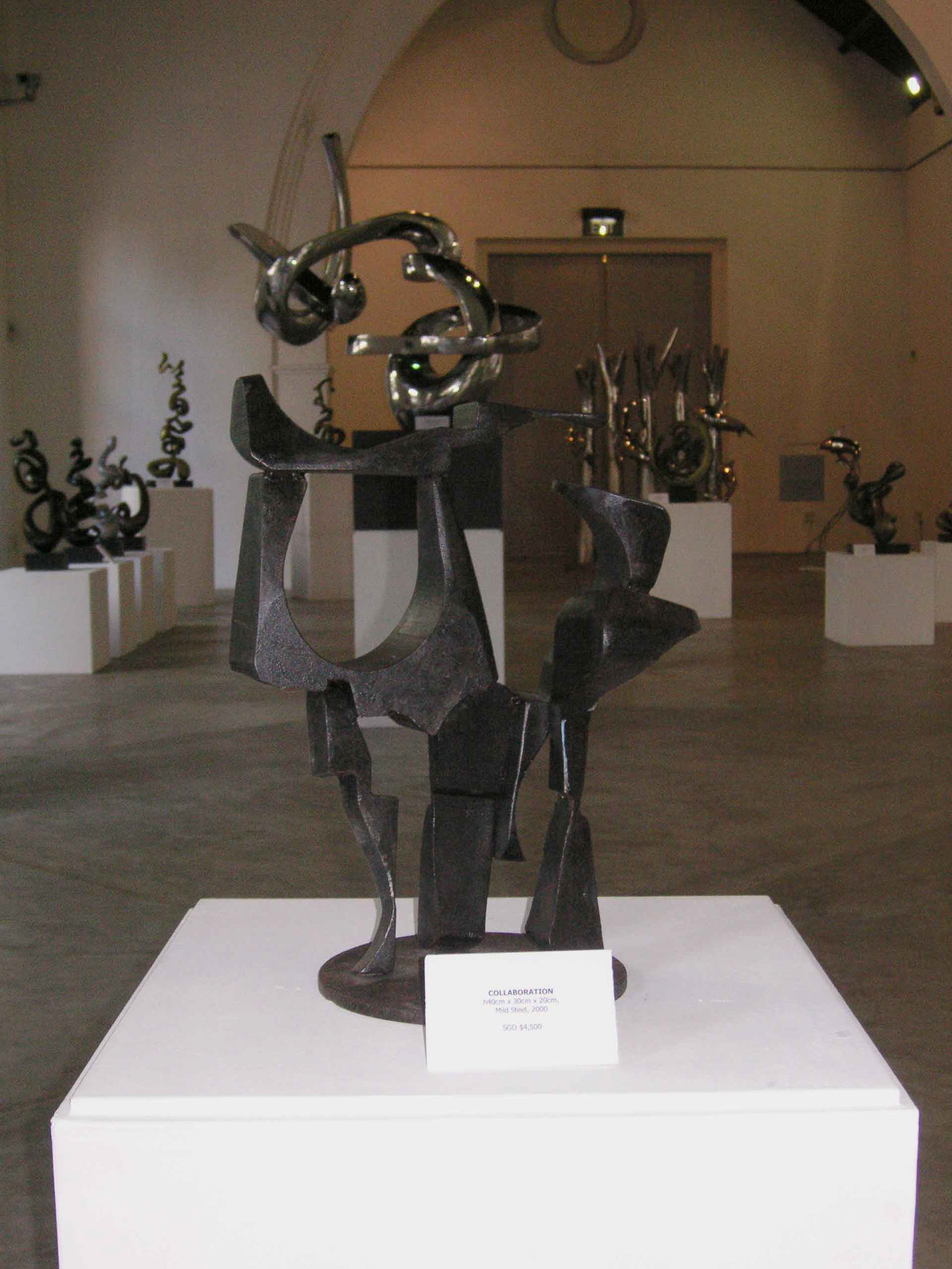 《合作》 Collaboration . Mildsteel . 2000