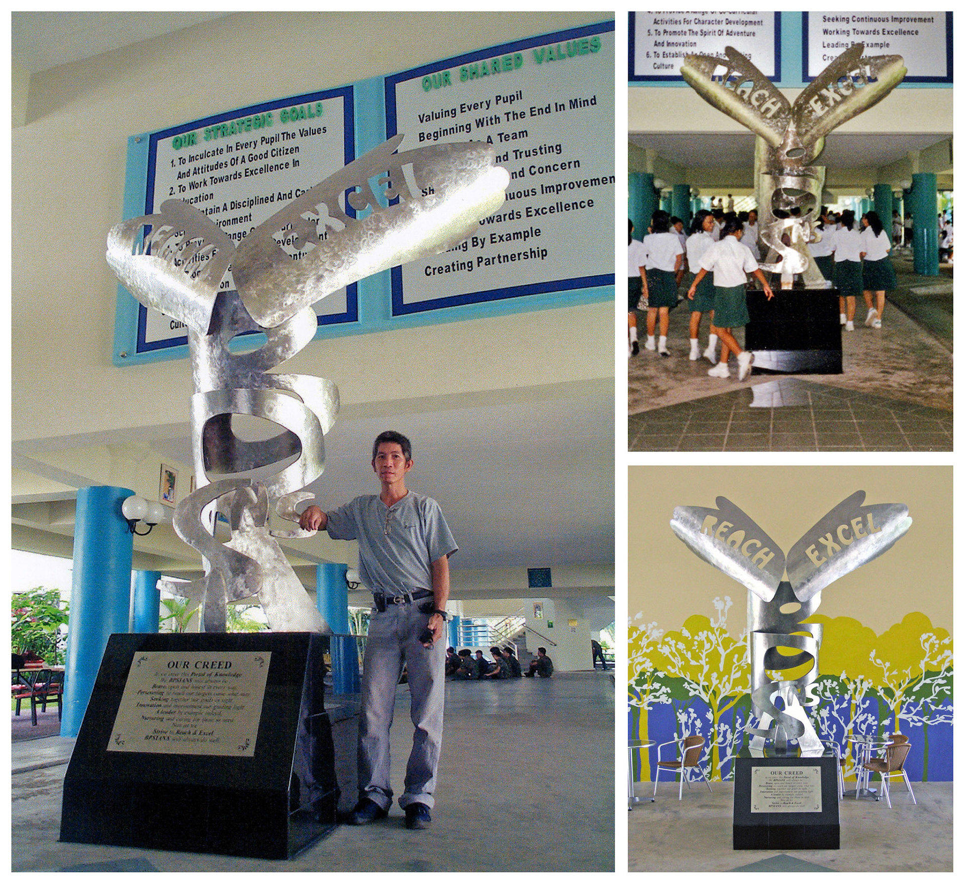 Reach and Excel, BPSIANS . Stainless Steel . 2001