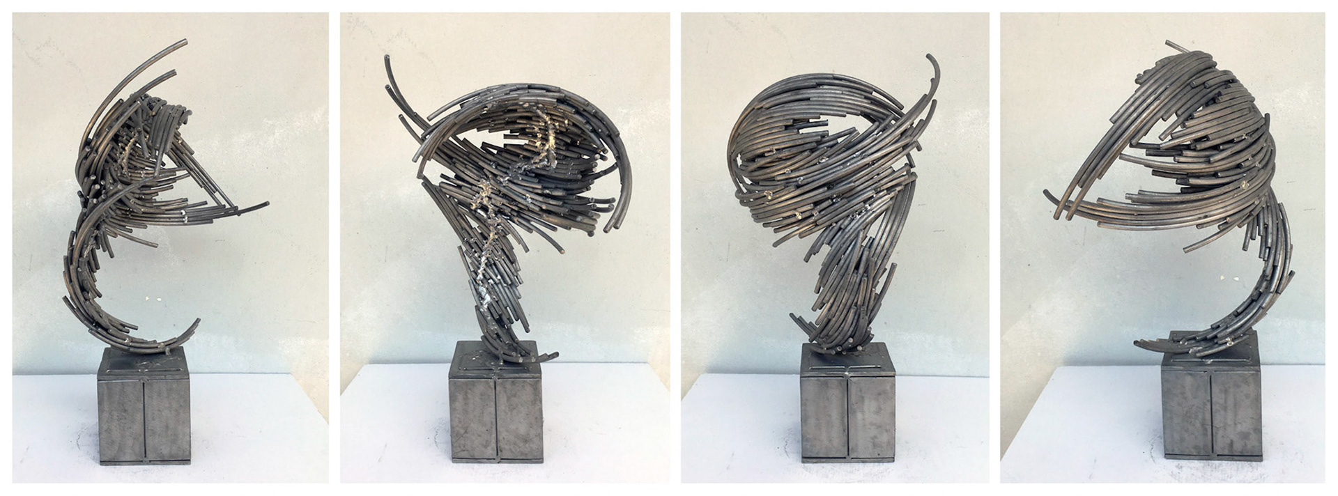 Untitled . Collection of: National Gallery Singapore . Stainless Steel . 1990