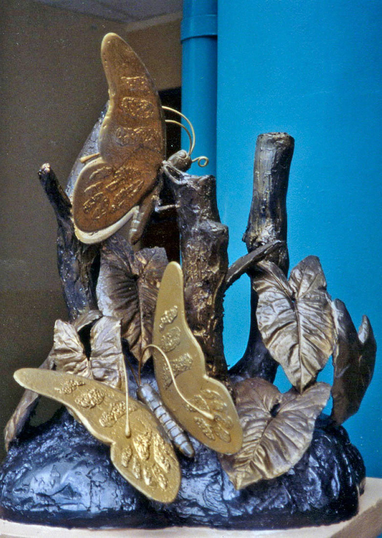 Final Work . Cast Resin with Paint . 2002