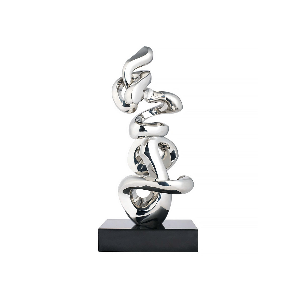 《和平》 Peace (version 2) . Forged Stainless Steel . 2011