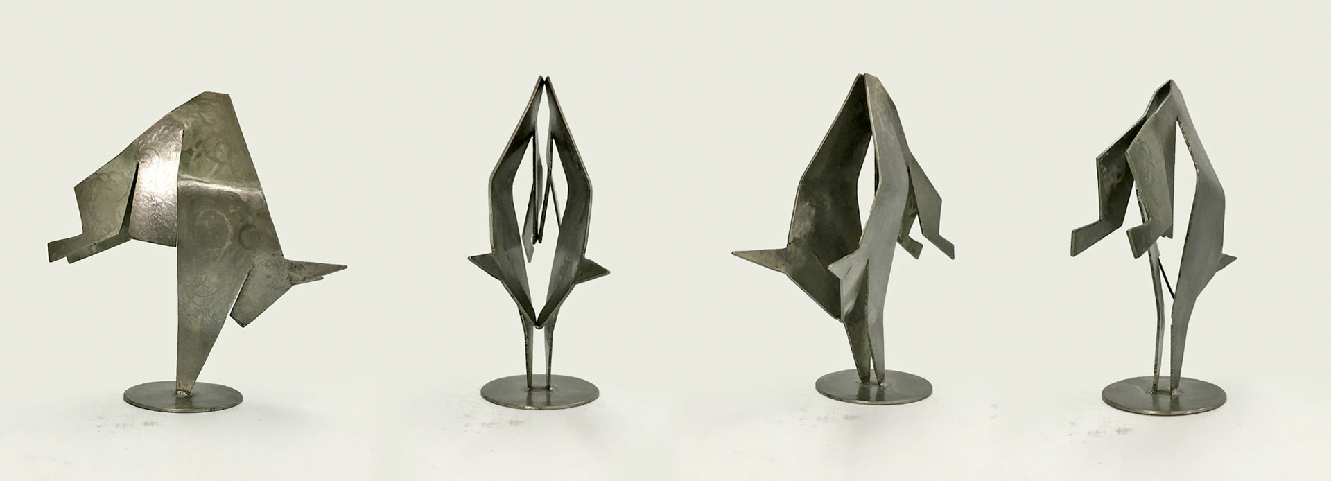 Fight Bull . Stainless Steel . 1989