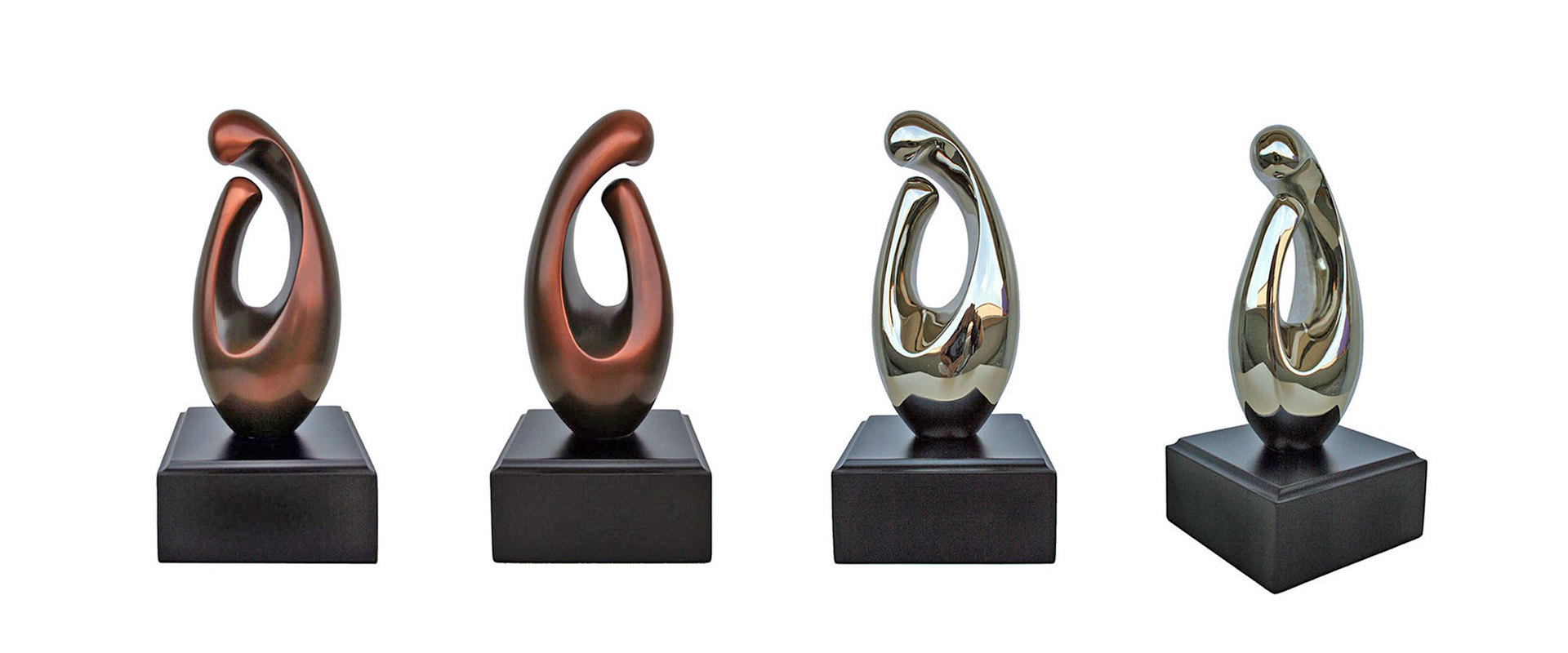 MCYS Child Care Seminar Trophy 2010-2012 (Singapore) . Benevolence Series #12 . Cast Resin (Plated with Copper / Nickel) . 2007