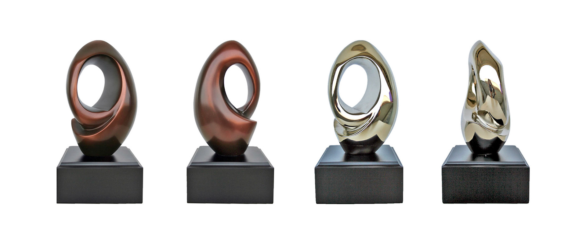 Benevolence Series #11 . Cast Resin (Plated with Copper / Nickel) . 2007