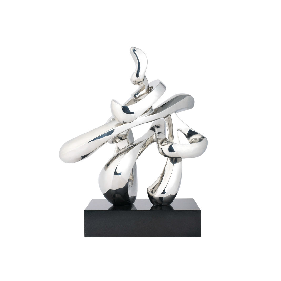 《舞》 Dance . Forged Stainless Steel . 2006