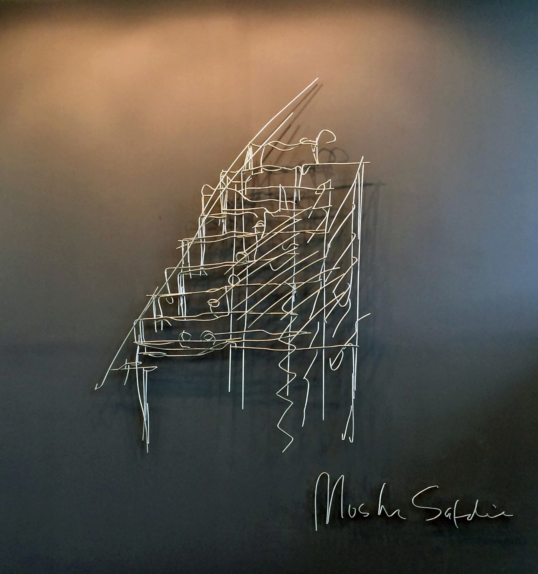 Moshe's Sketch . Stainless Steel . 2015